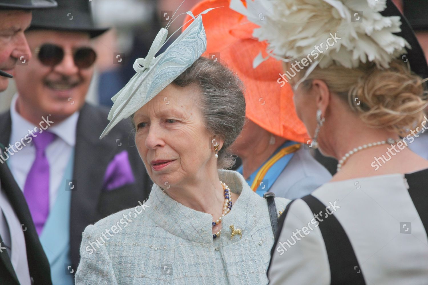 Hrh Princess Anne Parade Ring Prior Editorial Stock Photo - Stock Image ...