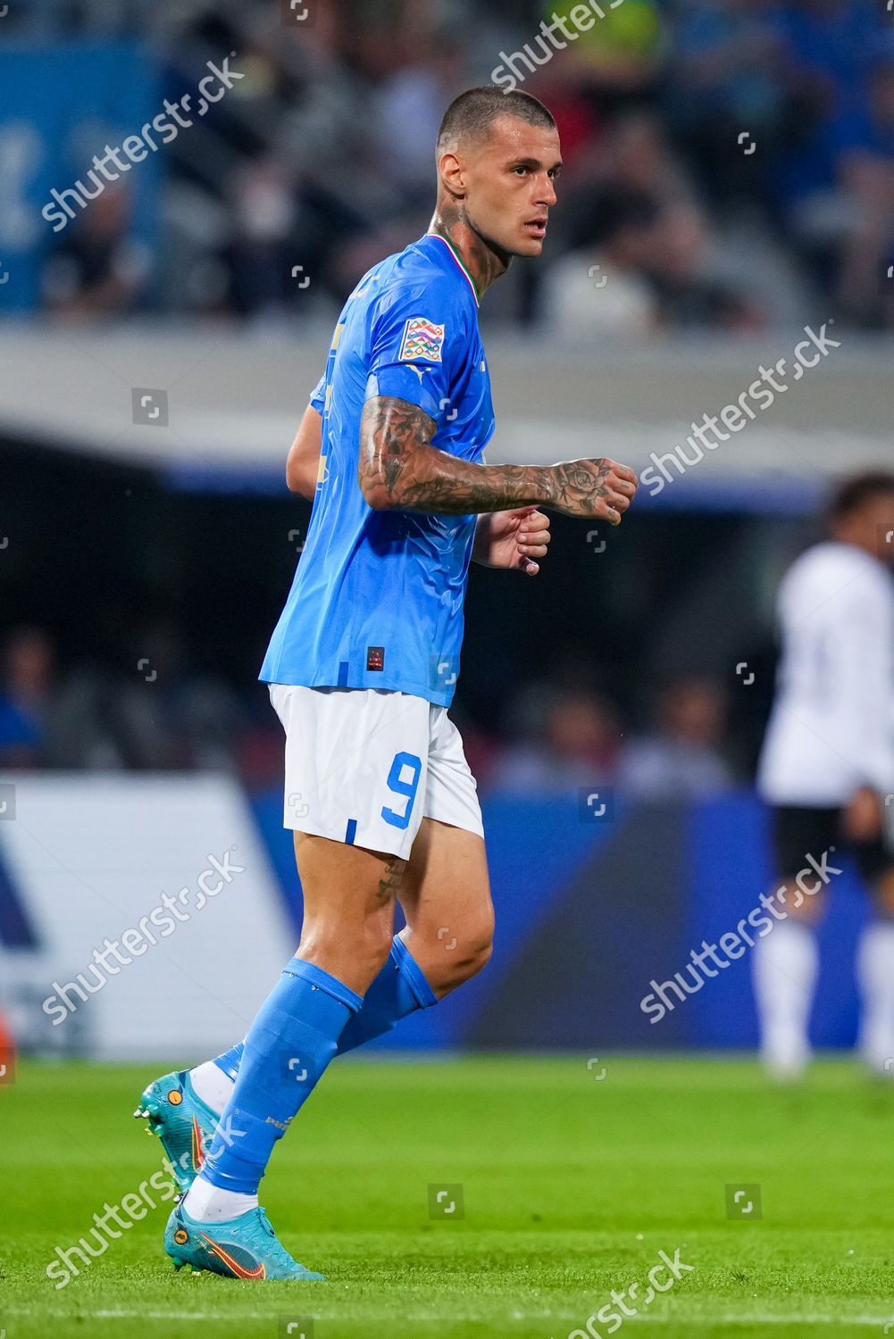 Gianluca Scamacca Italy Looks On During Editorial Stock Photo - Stock ...