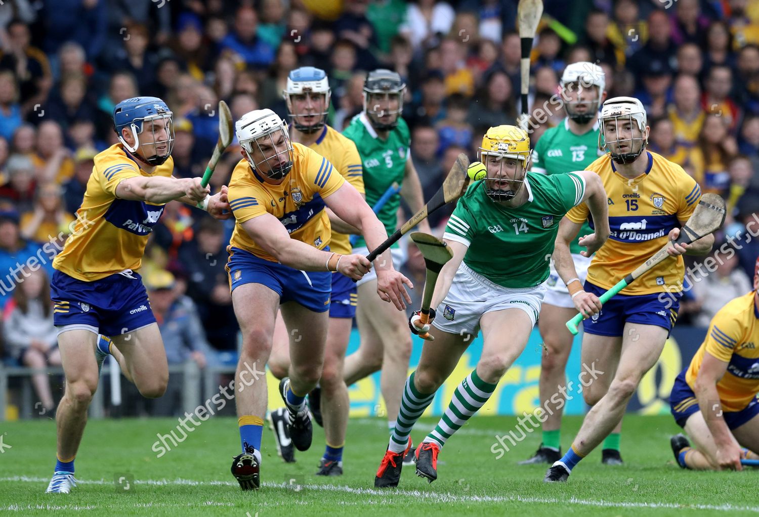 Clare Vs Limerick Seamus Flanagan Limerick Editorial Stock Photo