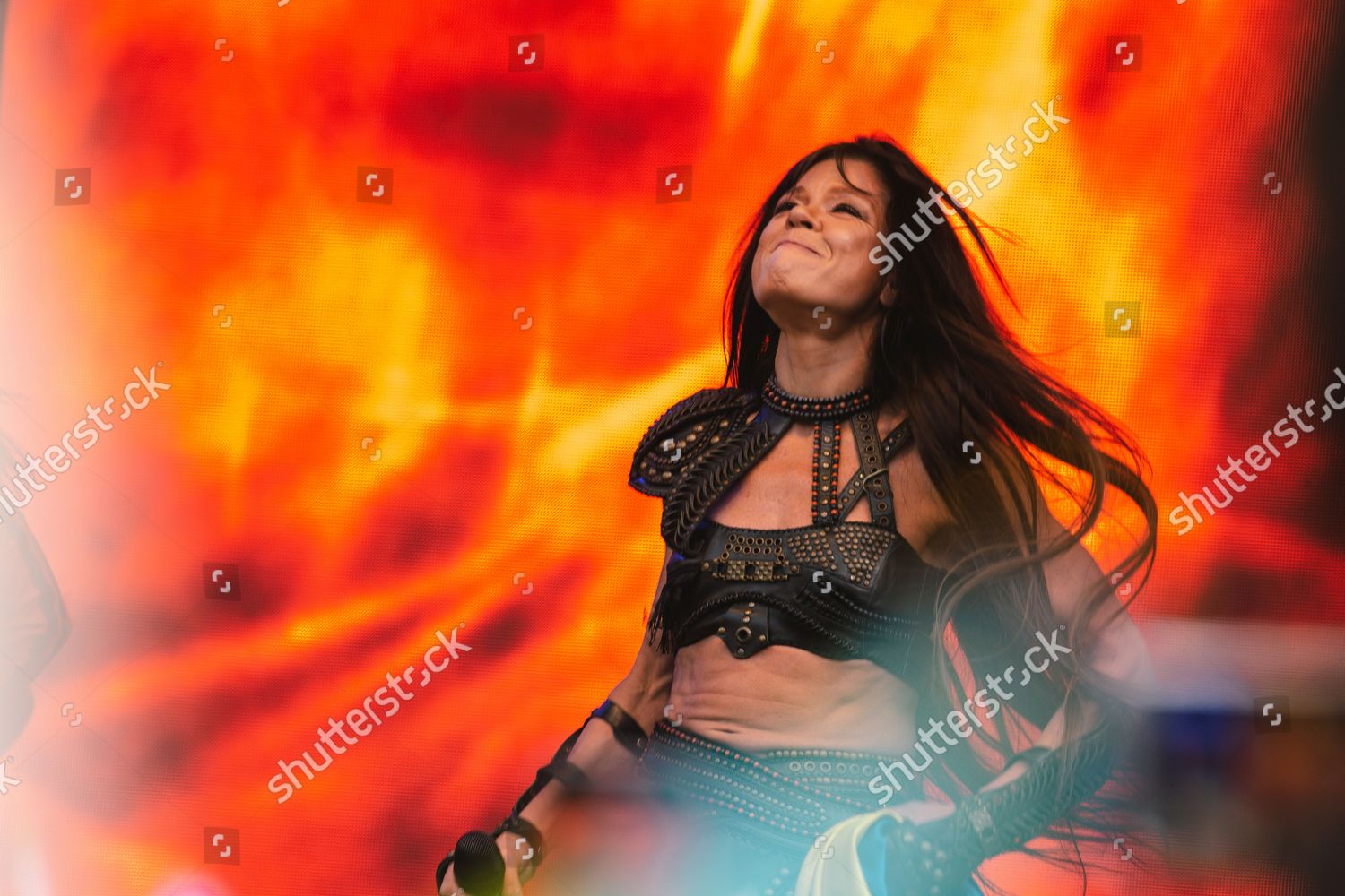 Ukrainian Singer Ruslana Sings During Benefit Editorial Stock Photo ...
