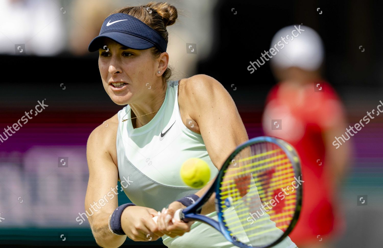 Belinda Bencic Switzerland Action During Her Editorial Stock Photo ...