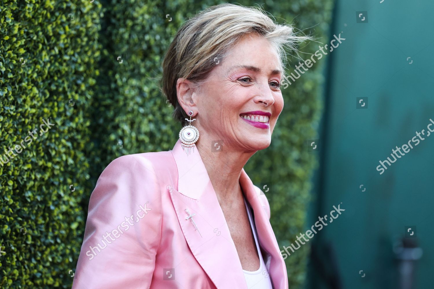 American Actress Sharon Stone Arrives 2022 Editorial Stock Photo   Shutterstock 12981204az 