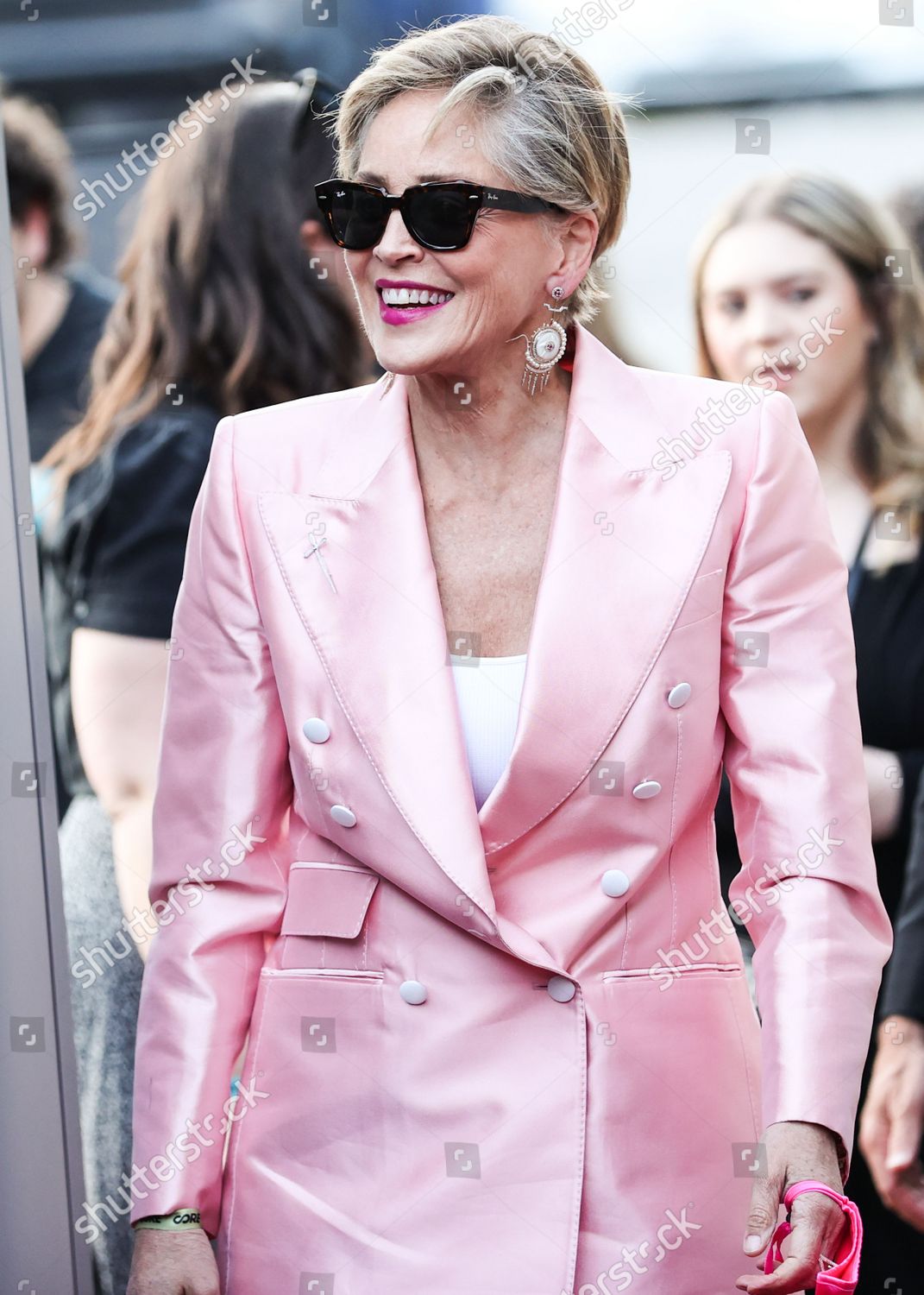 American Actress Sharon Stone Arrives 2022 Editorial Stock Photo   Shutterstock 12981204dx 