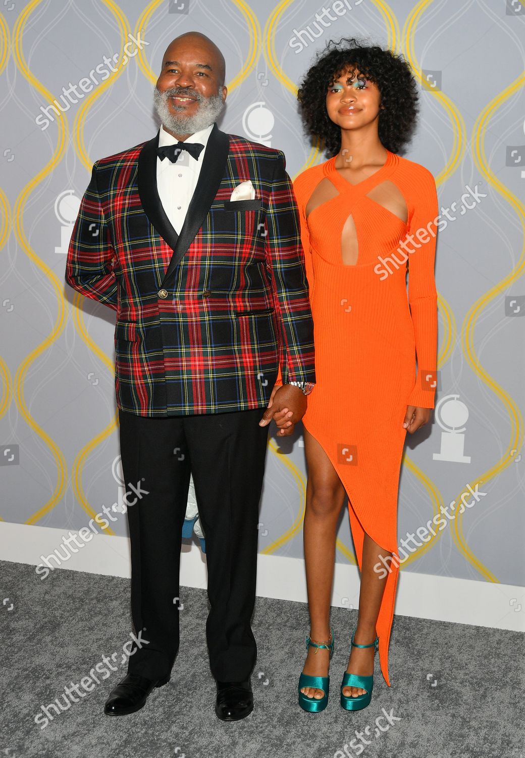 David Alan Grier Luisa Danbi Grierkim Editorial Stock Photo - Stock