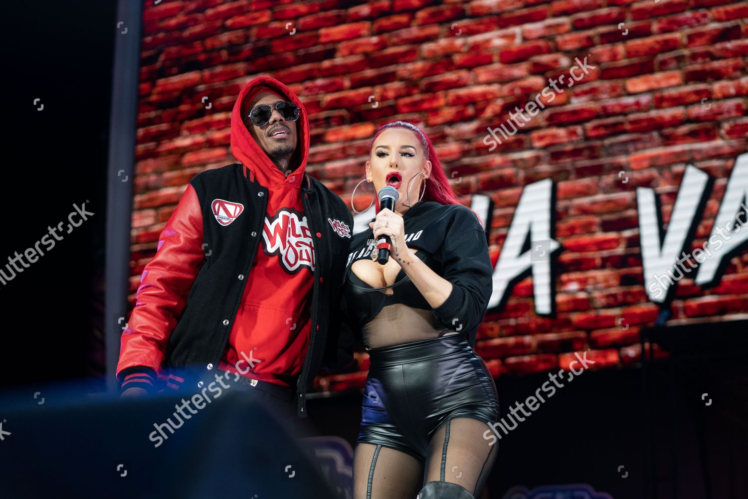 Nick Cannon Justina Valentine Editorial Stock Photo - Stock Image