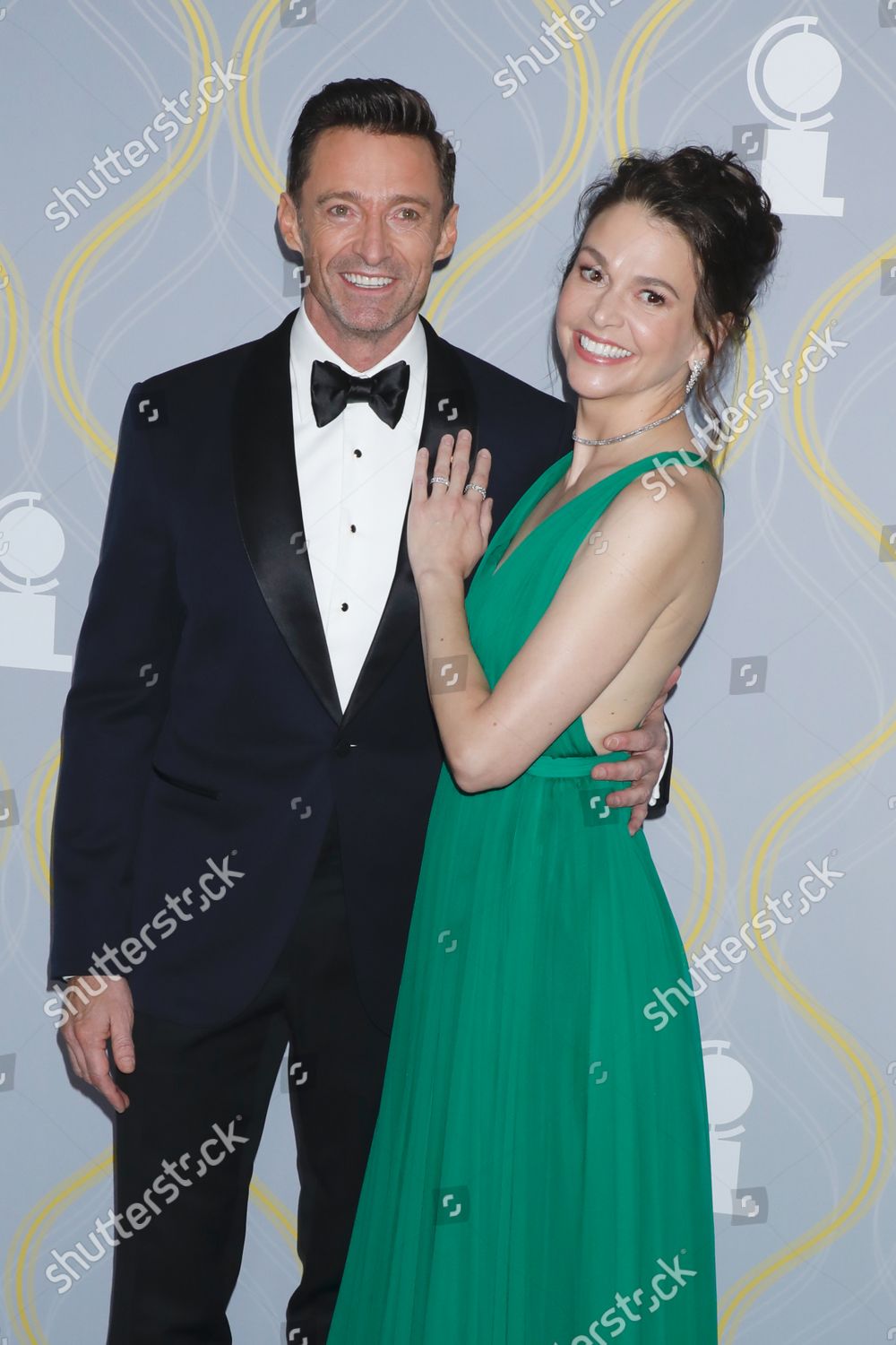 Hugh Jackman Sutton Foster Editorial Stock Photo - Stock Image ...