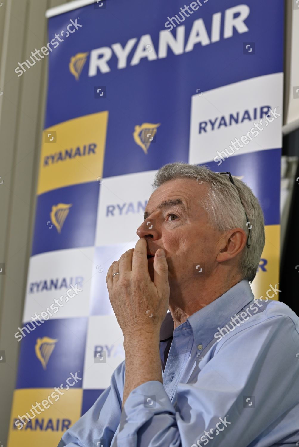 Ryanair Ceo Michael Oleary Pictured During Editorial Stock Photo ...