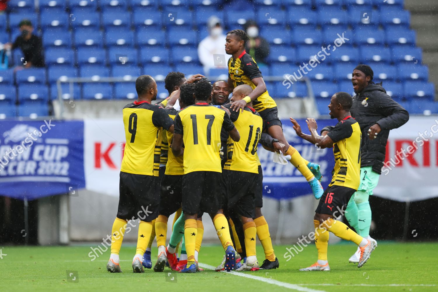 Ghana Team Group Gha Football Soccer Editorial Stock Photo Stock