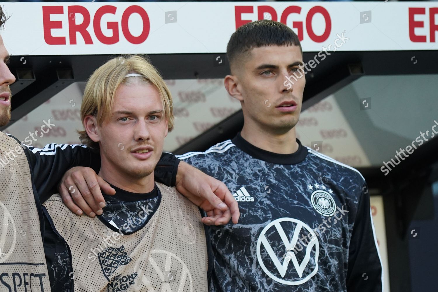 Julian Brandt Kai Havertz Both Germany Editorial Stock Photo - Stock 