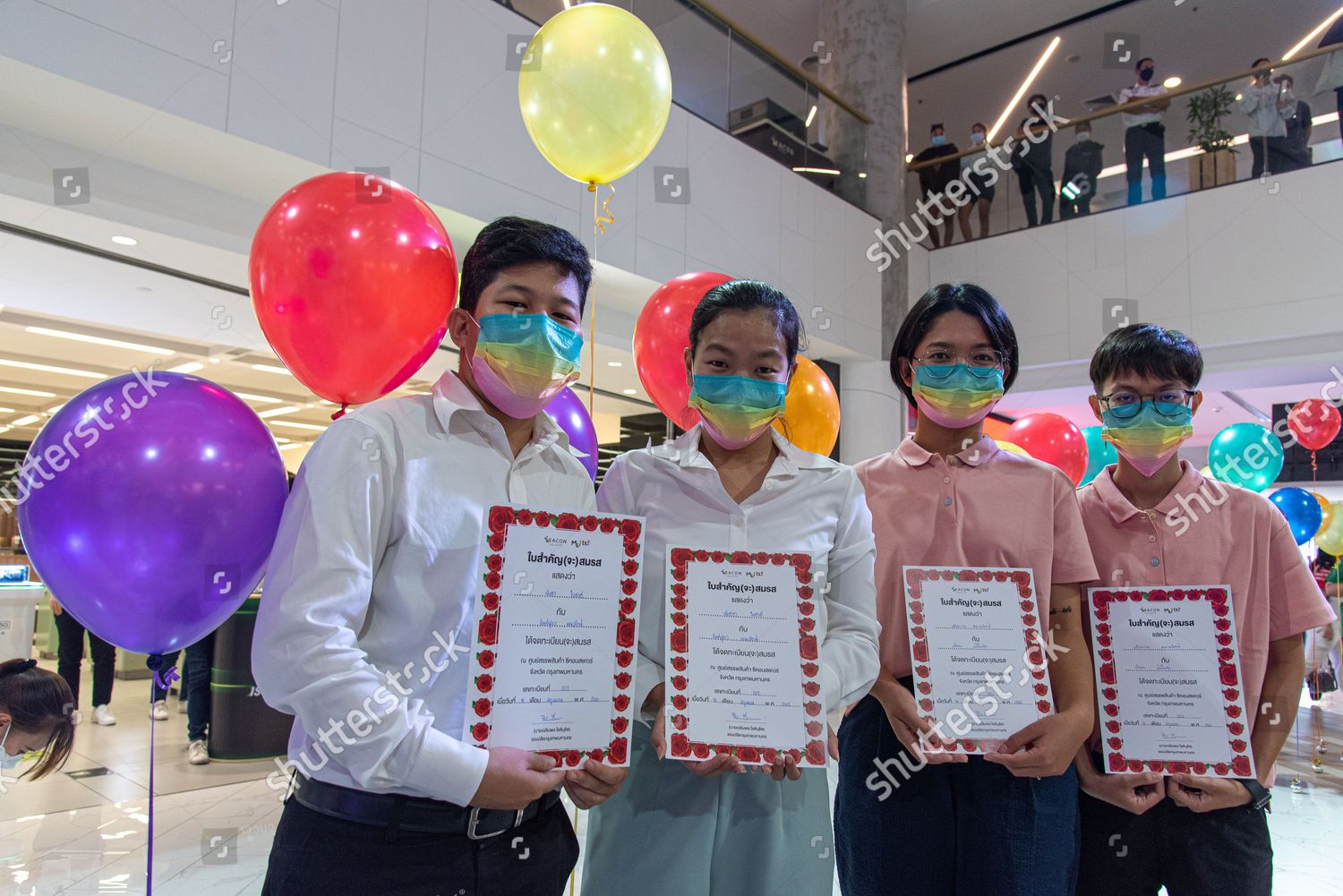 Thai Lgbtq Couples Hold Their Marriage Editorial Stock Photo Stock   Shutterstock 12988830g 