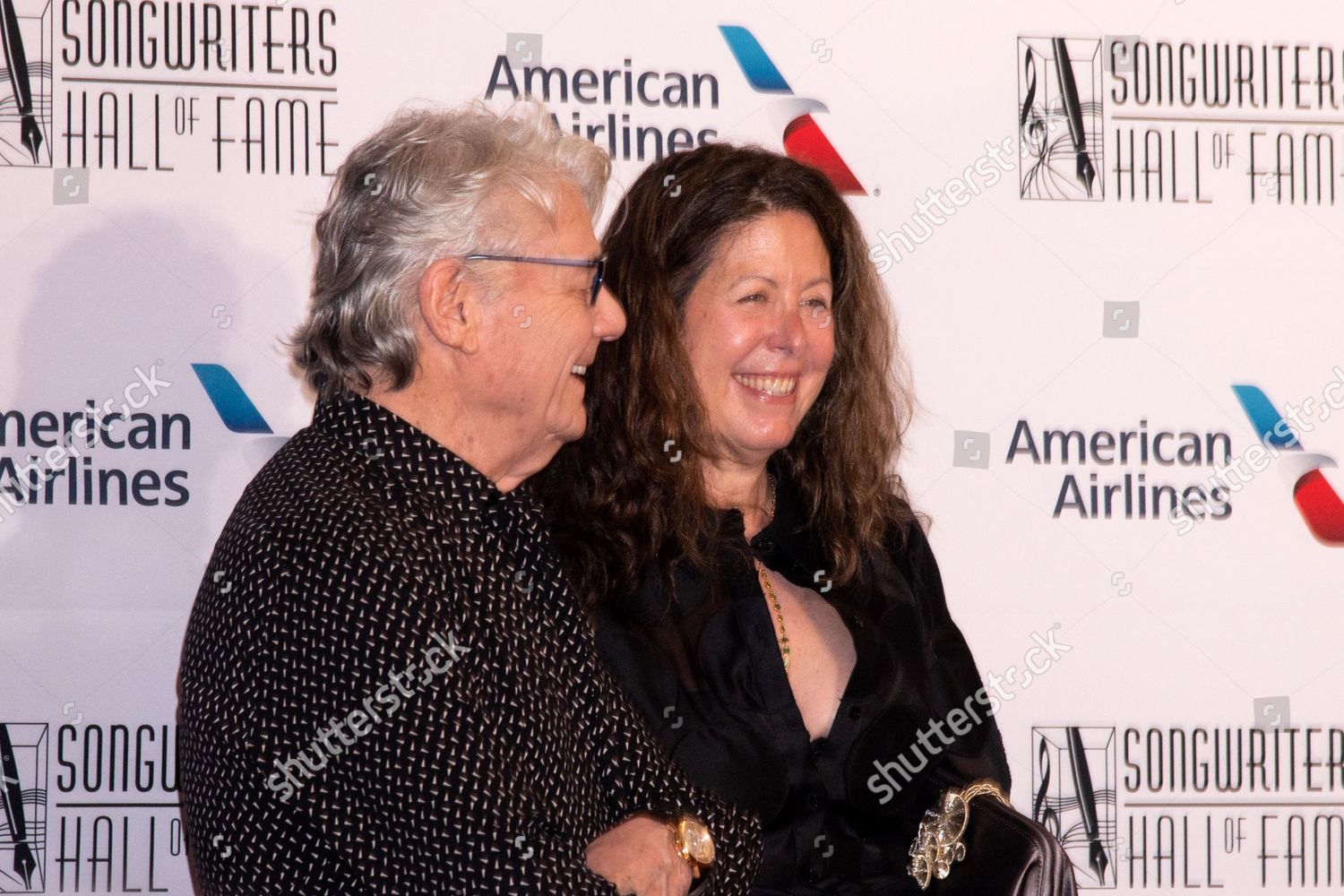 Steve Miller Janice Ginsburg Miller Outside Editorial Stock Photo