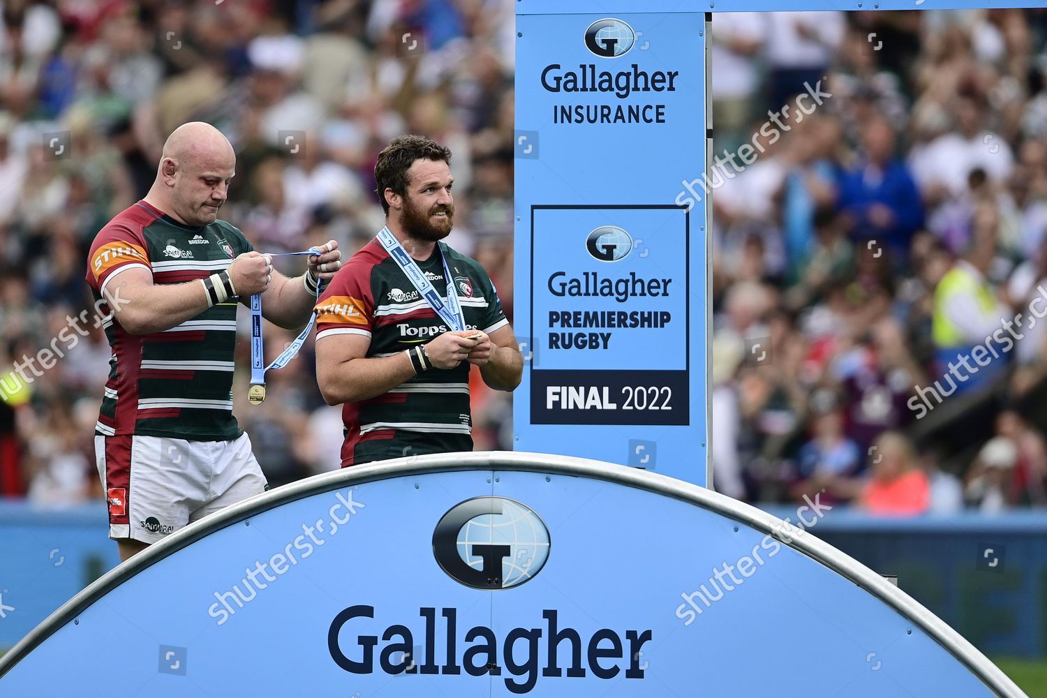 Dan Cole of Leicester Tigers during the Gallagher Premiership