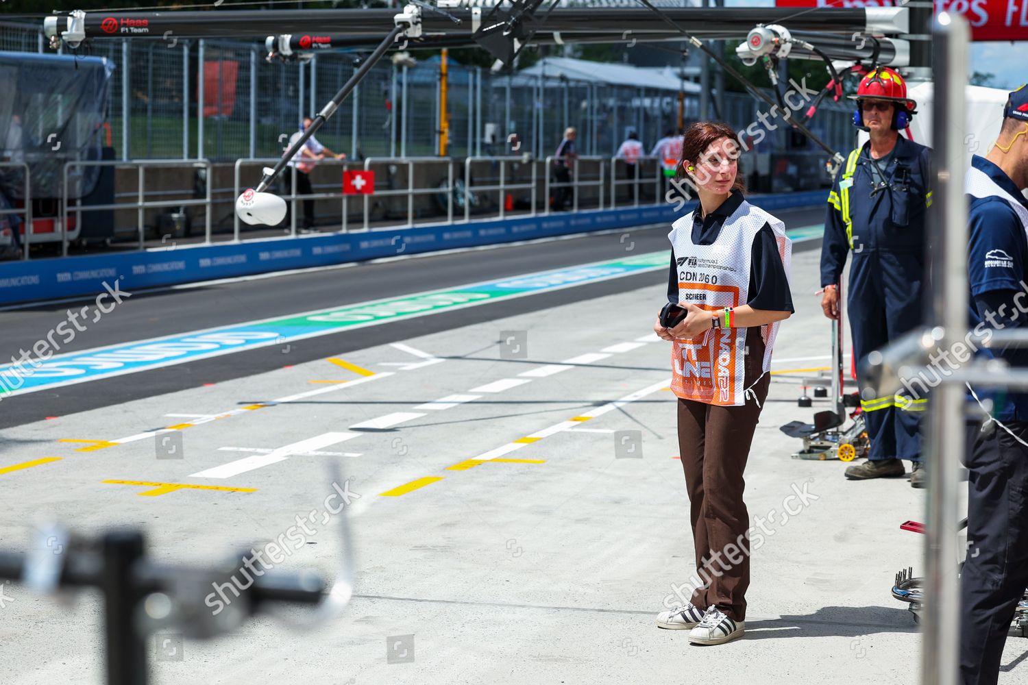 Fia Volunteer Marshal During Formula 1 Editorial Stock Photo Stock