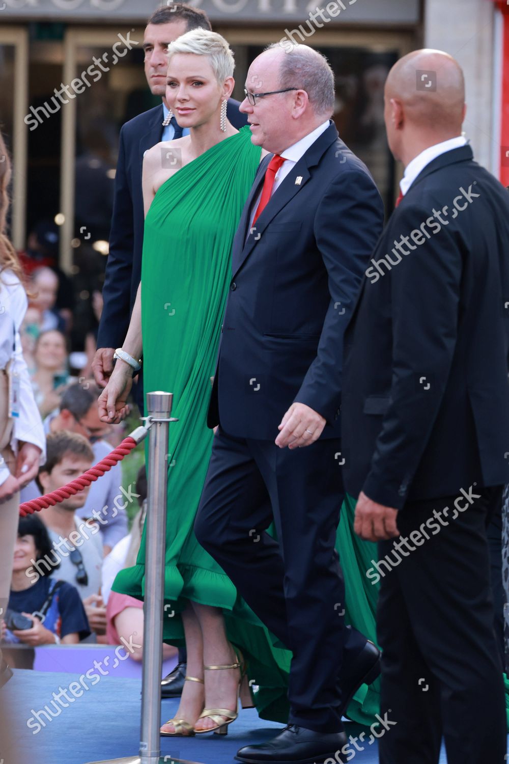 Princess Charlene Monaco Prince Albert Ii Editorial Stock Photo - Stock ...