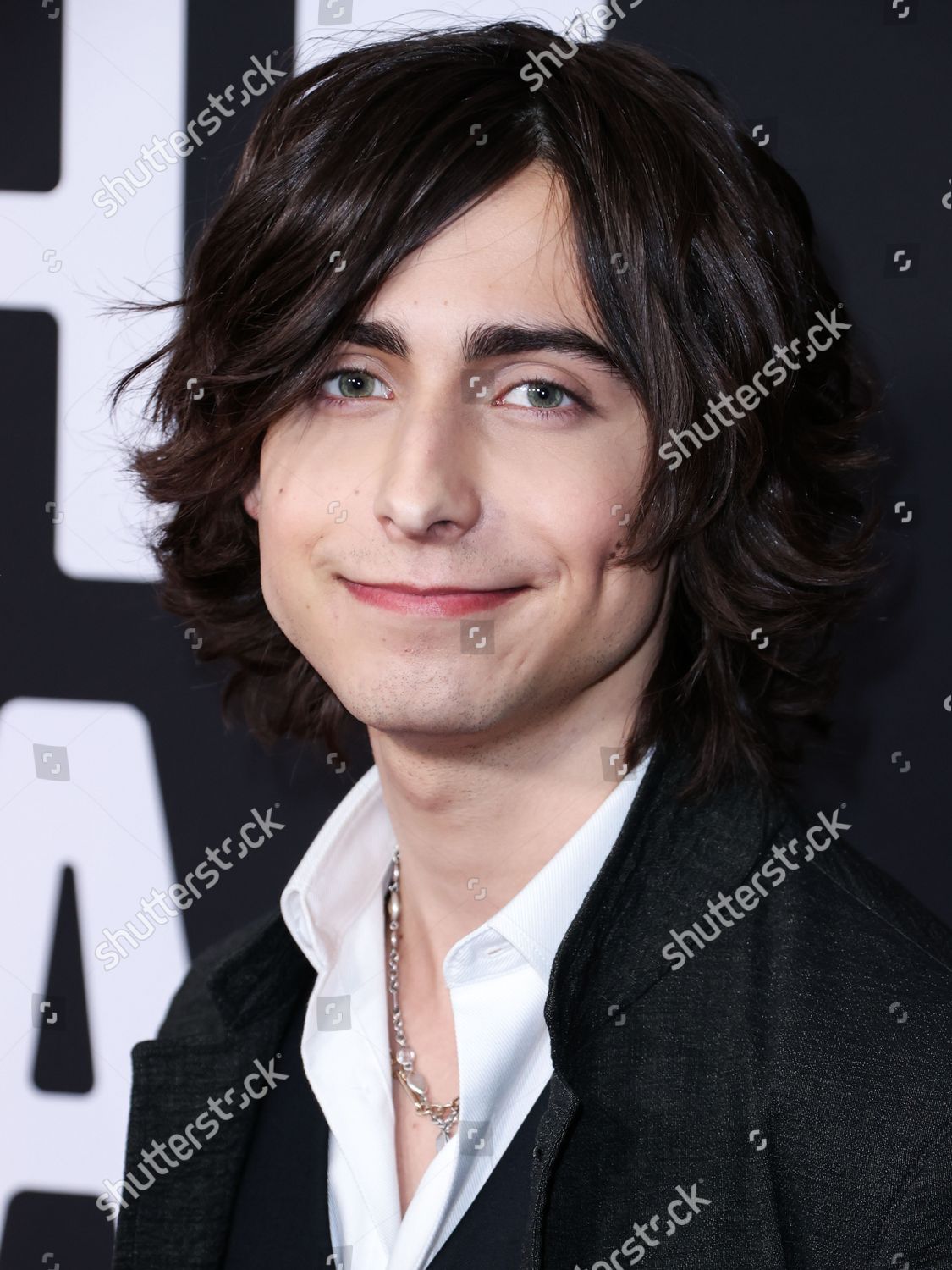 American Actor Aidan Gallagher Arrives World Editorial Stock Photo ...