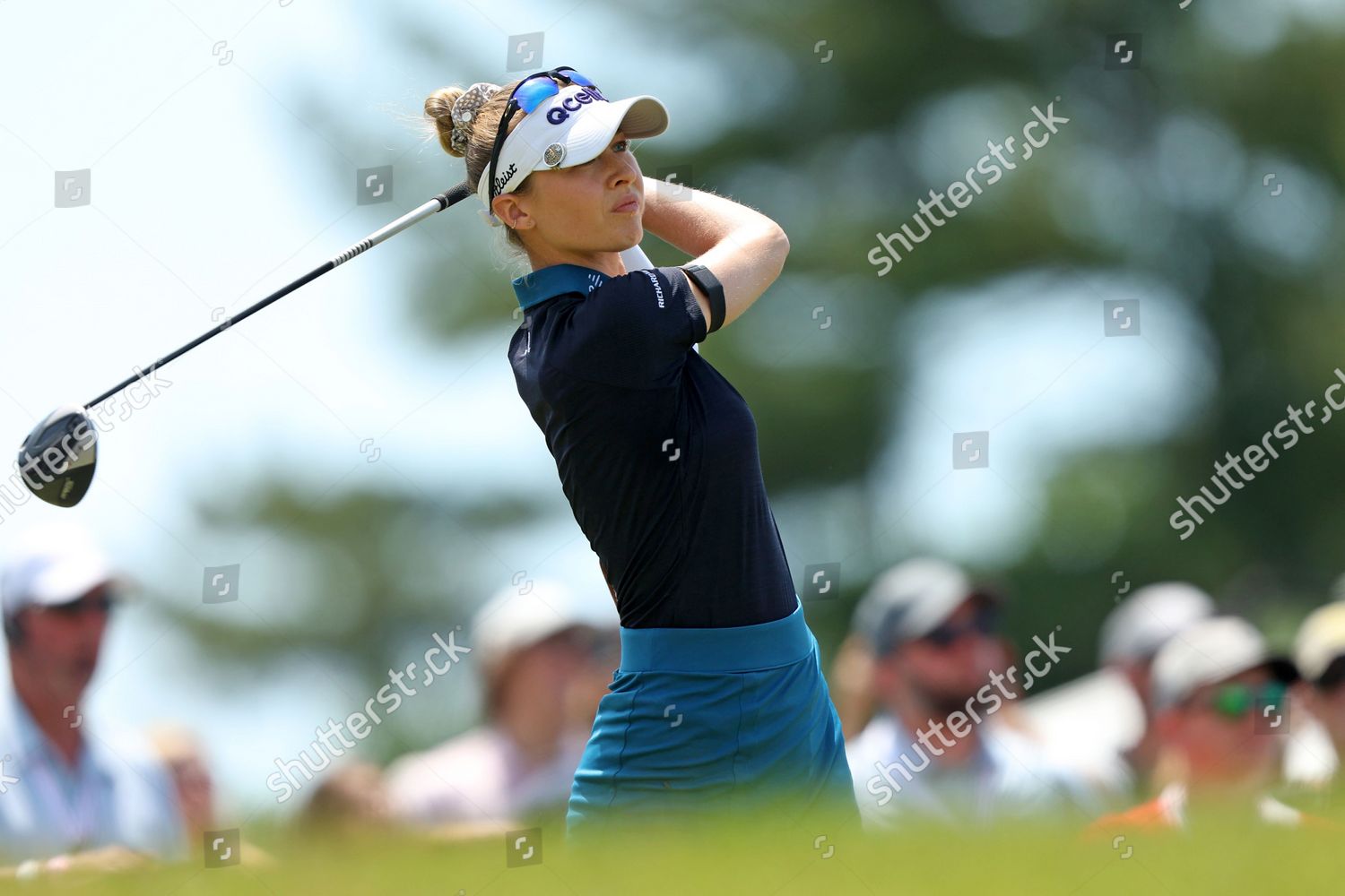 Nelly Korda Usa Tees Off On Editorial Stock Photo - Stock Image ...