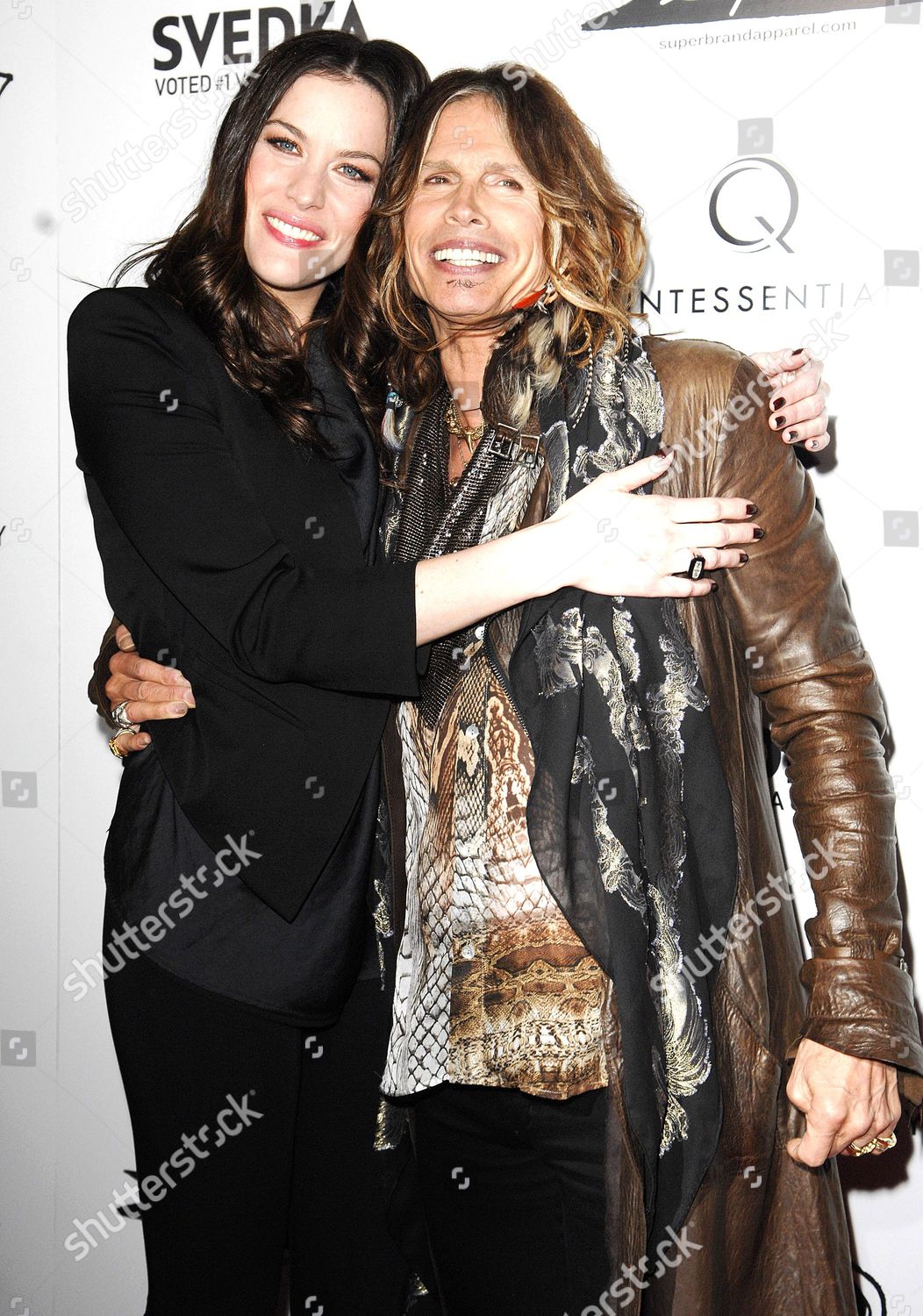 Liv Tyler Father Steven Tyler Editorial Stock Photo - Stock Image ...