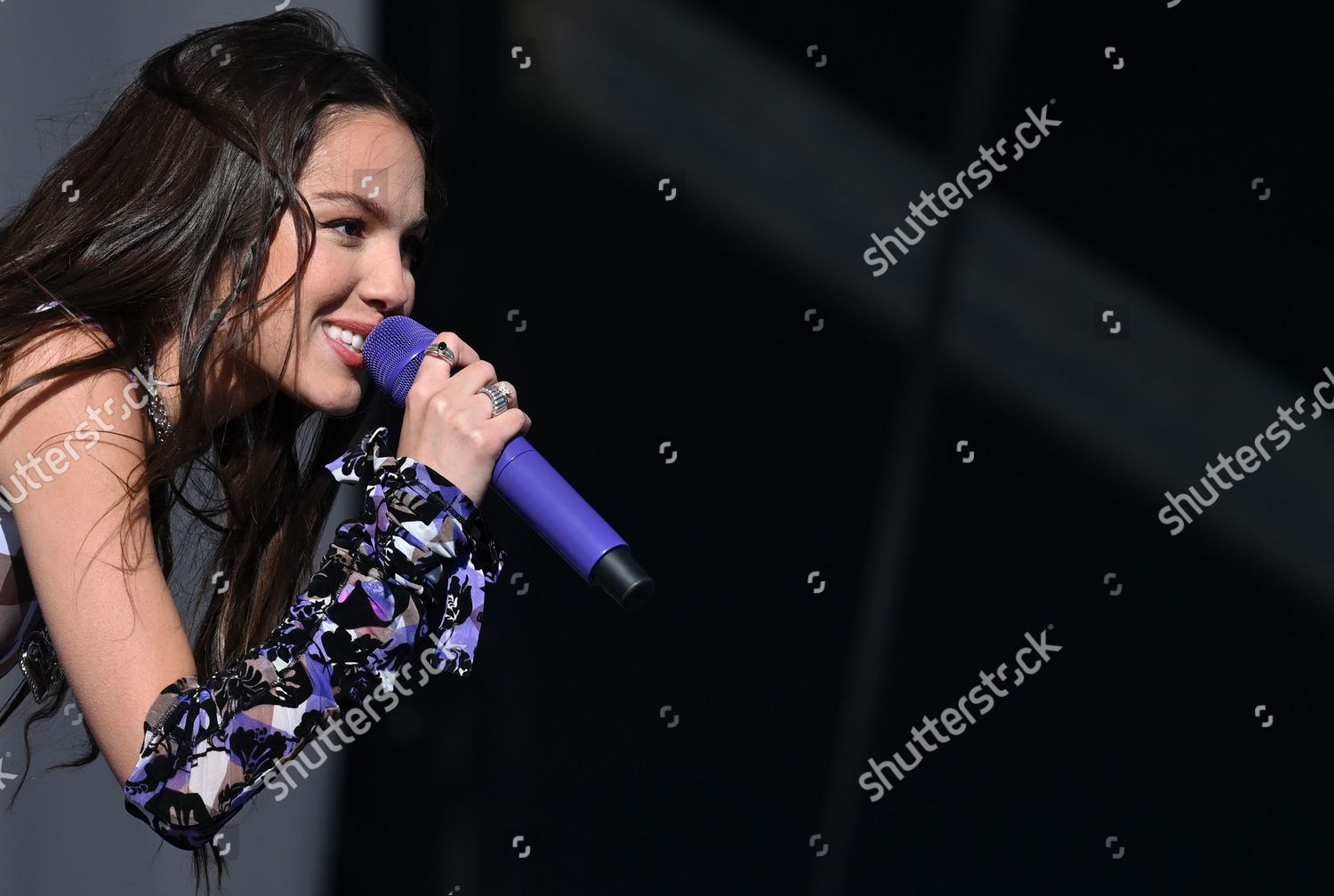 Olivia Rodrigo Performs On Other Stage Editorial Stock Photo - Stock ...