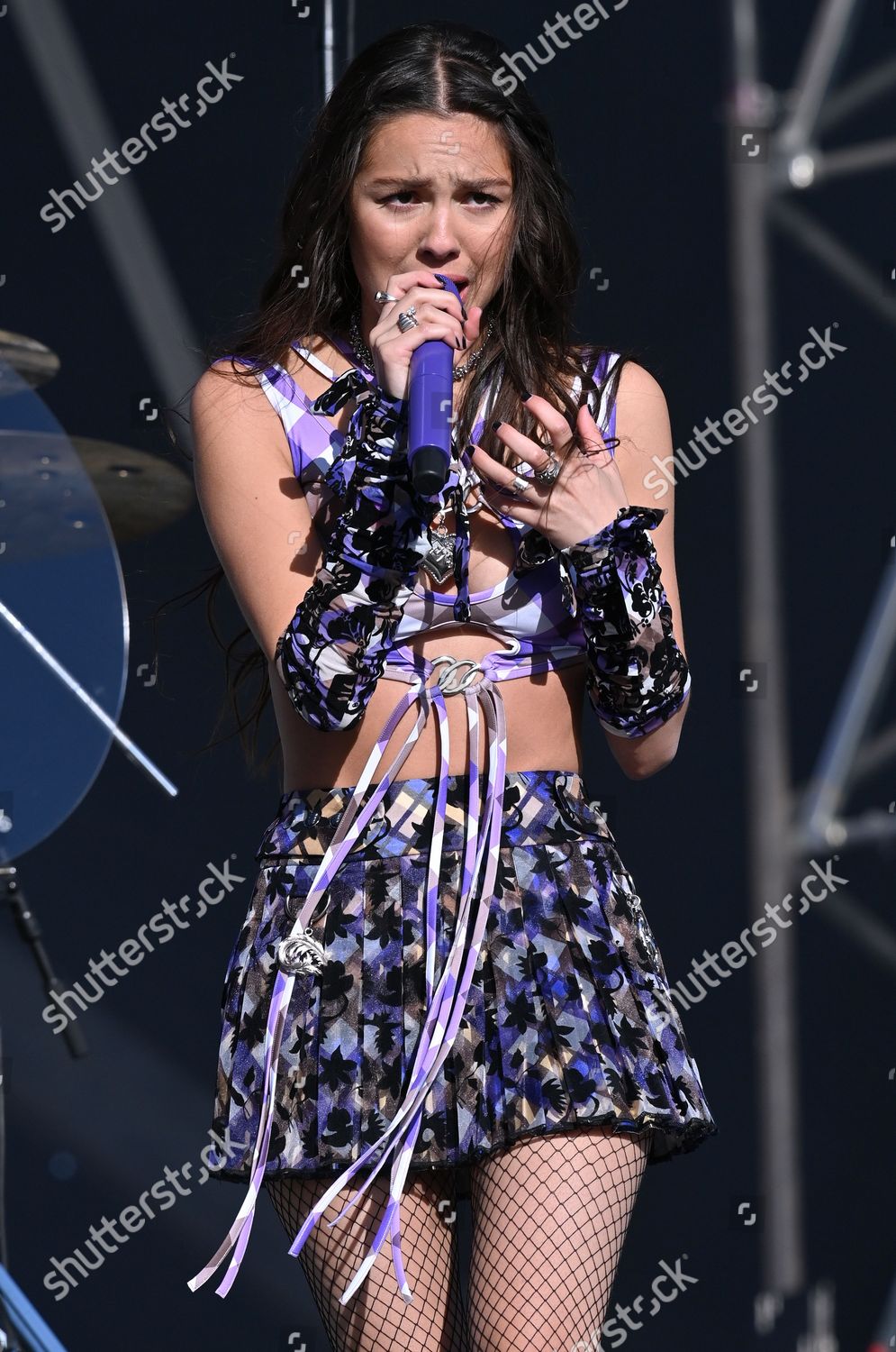 Olivia Rodrigo Performs On Other Stage Editorial Stock Photo - Stock ...