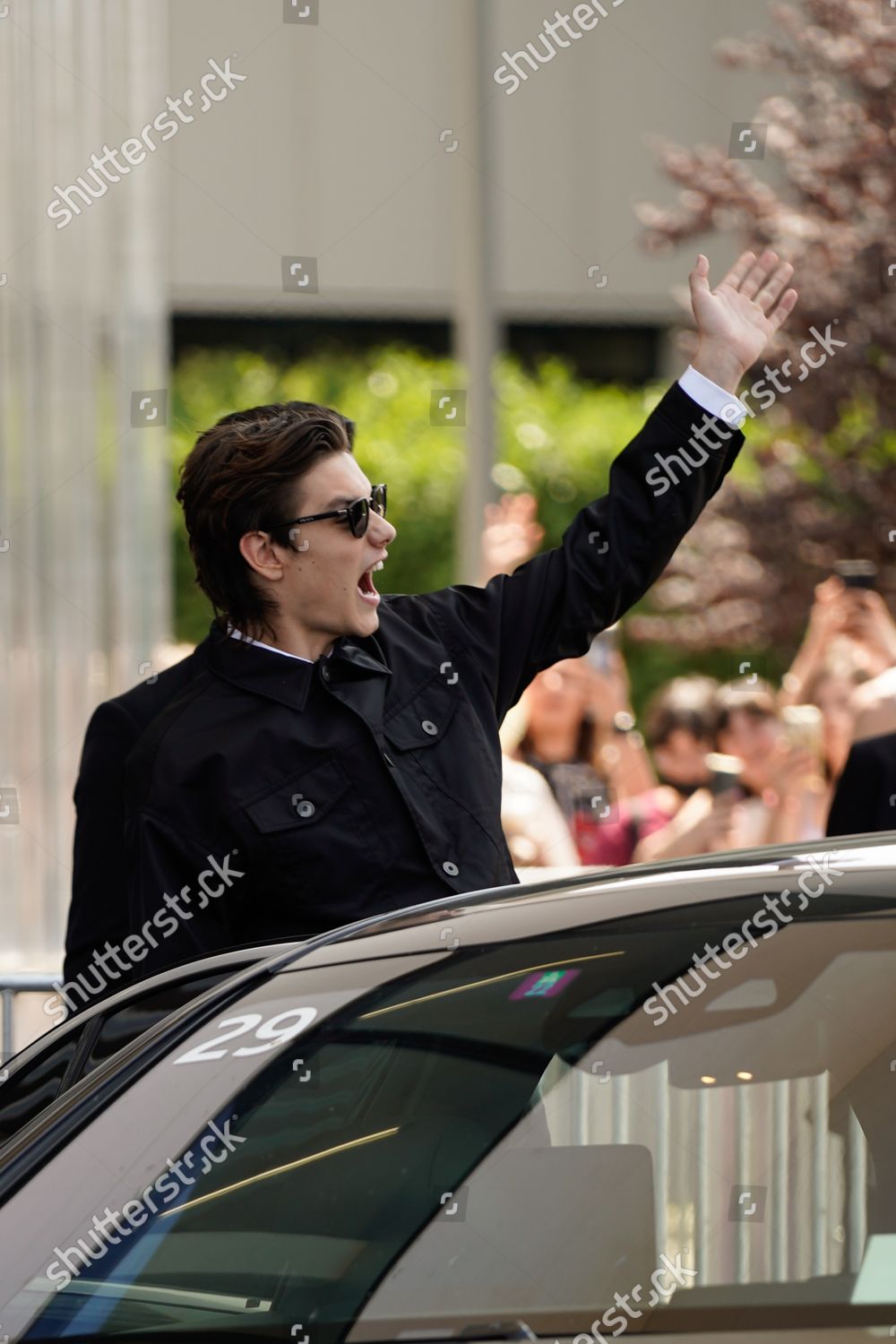 Louis Partridge Prada Fashion Show During Editorial Stock Photo - Stock  Image | Shutterstock