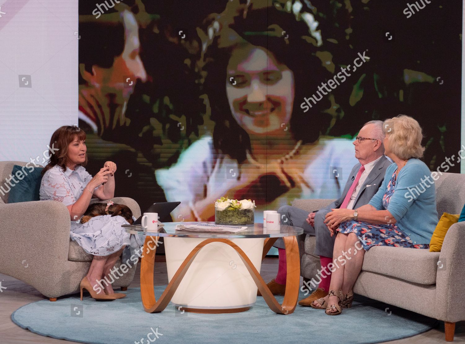 Lorraine Kelly Michael Whitehall Hilary Whitehall Editorial Stock Photo - Stock Image | Shutterstock