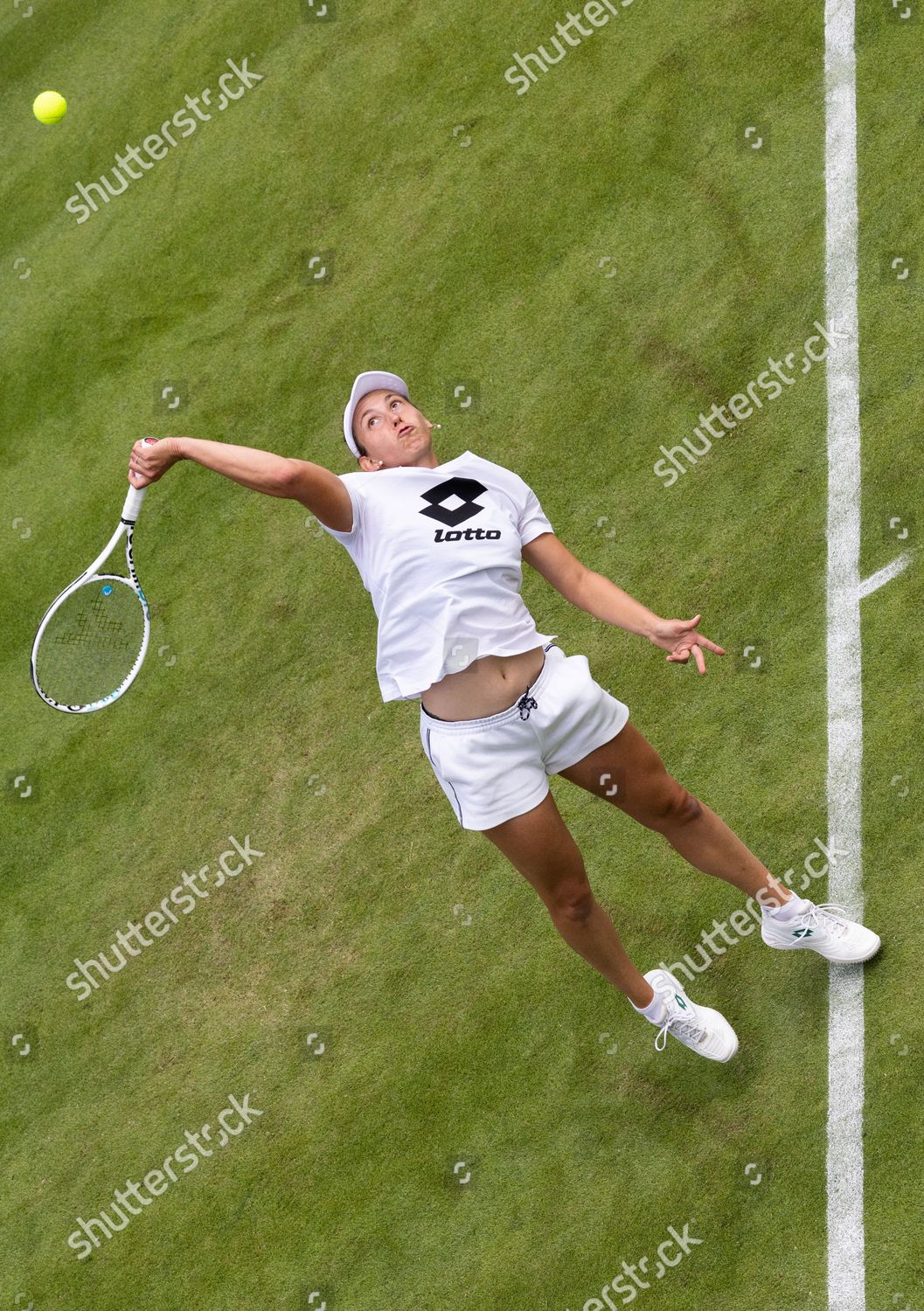 Belgian Elise Mertens Pictured During Training Editorial Stock Photo ...