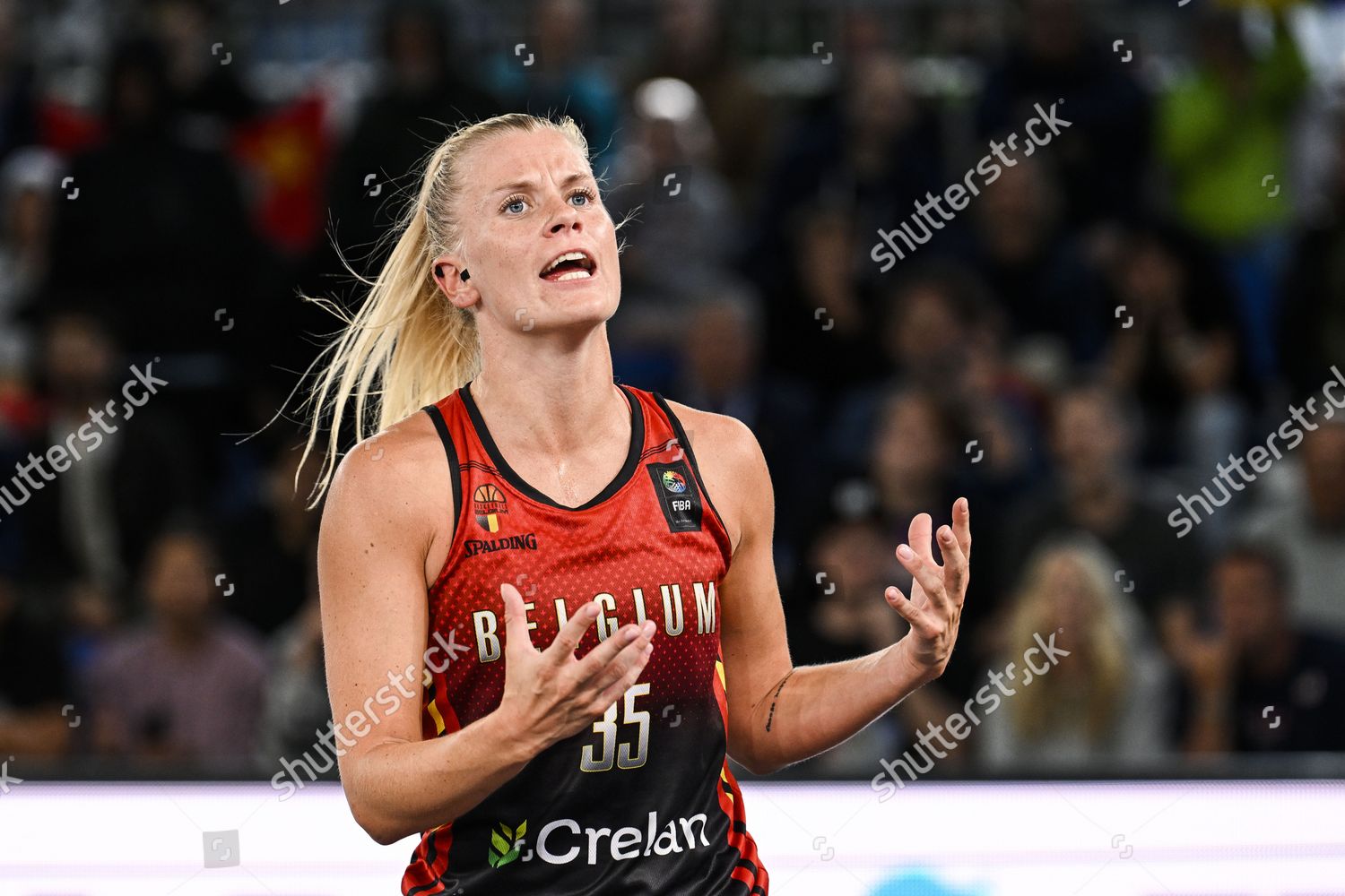 Belgiums Julie Vanloo Shows Defeat During Editorial Stock Photo Stock