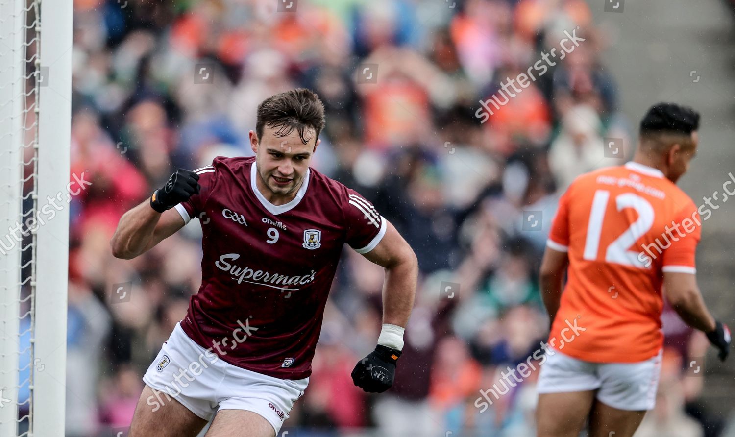 Galway Vs Armagh Galways Collan Mcdaid Editorial Stock Photo Stock