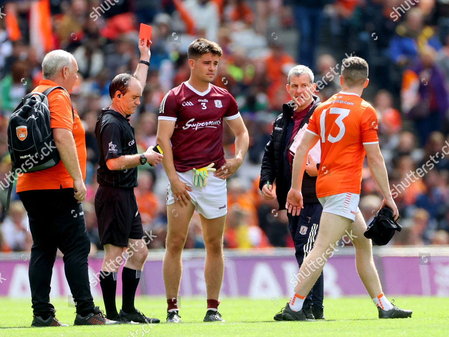 Galway Vs Armagh Referee David Coldrick Editorial Stock Photo Stock