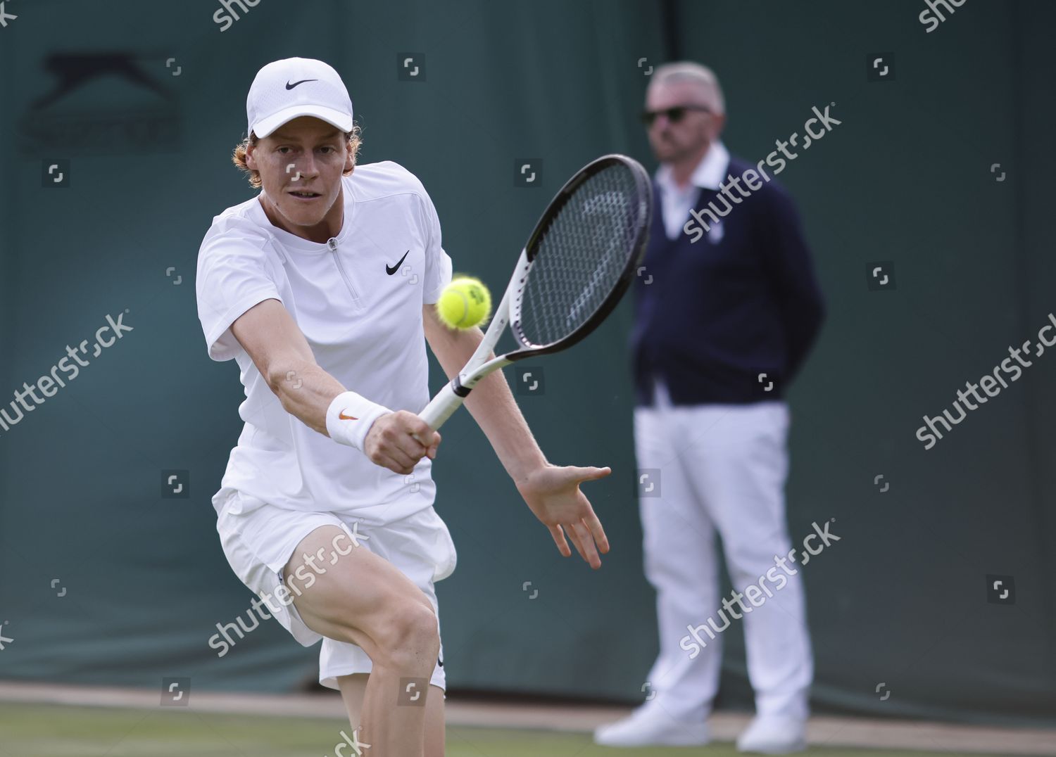 Jannik Sinner Italy Action Mens First Editorial Stock Photo - Stock