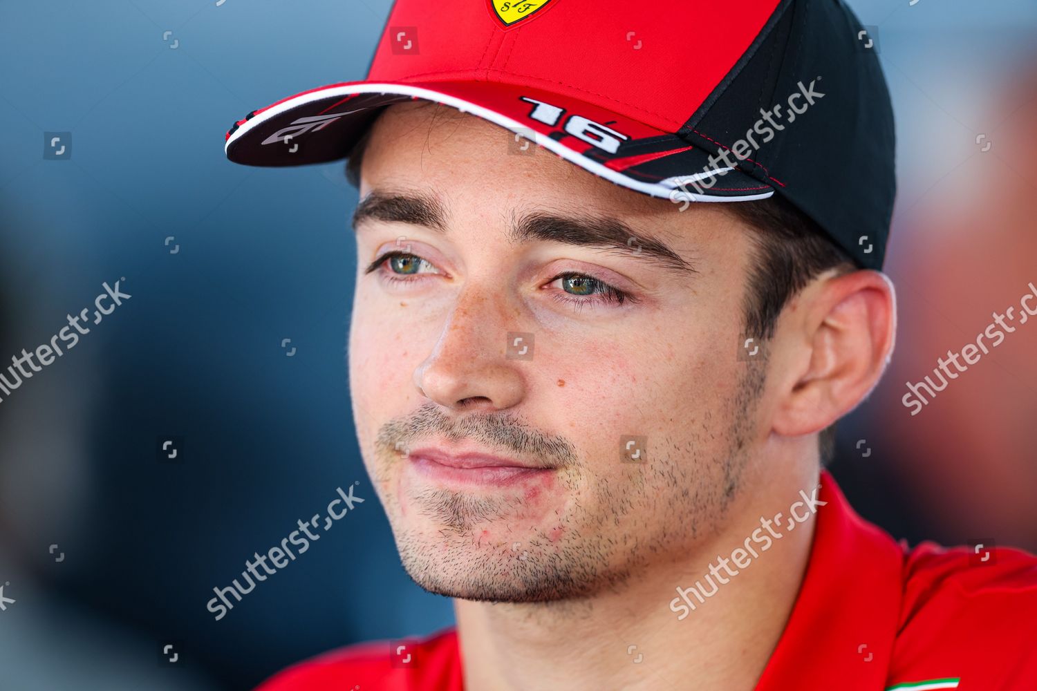 Leclerc Charles Mco Scuderia Ferrari F175 Editorial Stock Photo - Stock ...