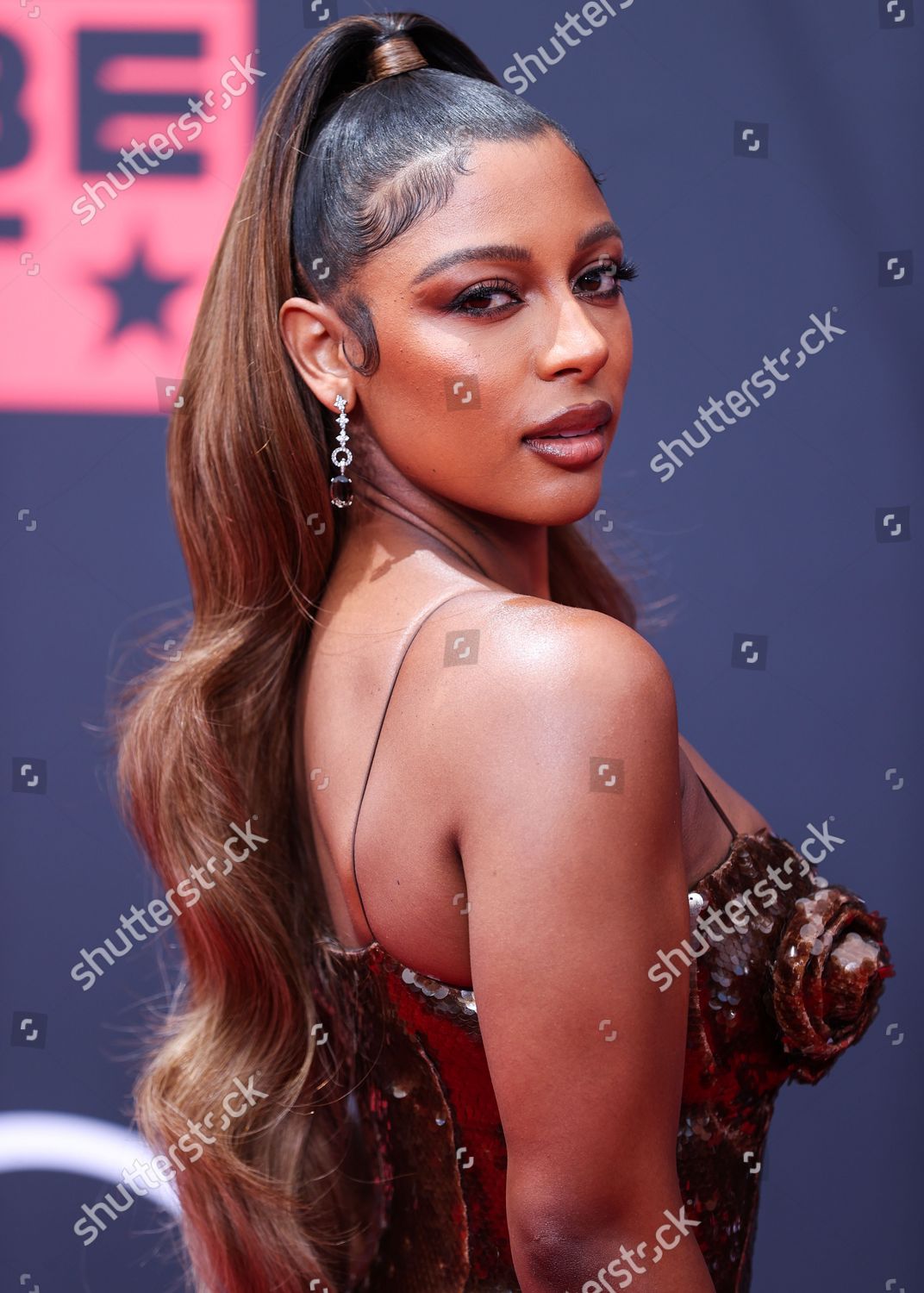 Victoria Victoria Arrives Bet Awards Editorial Stock Photo