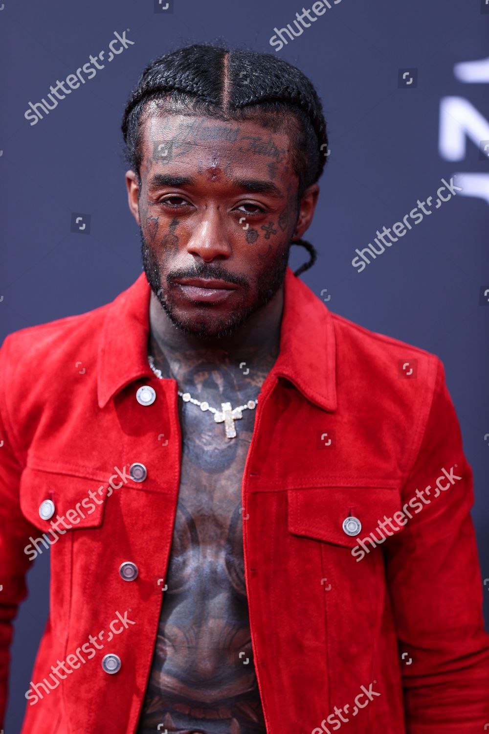 Lil Uzi Vert Arrives Bet Awards Editorial Stock Photo Stock Image