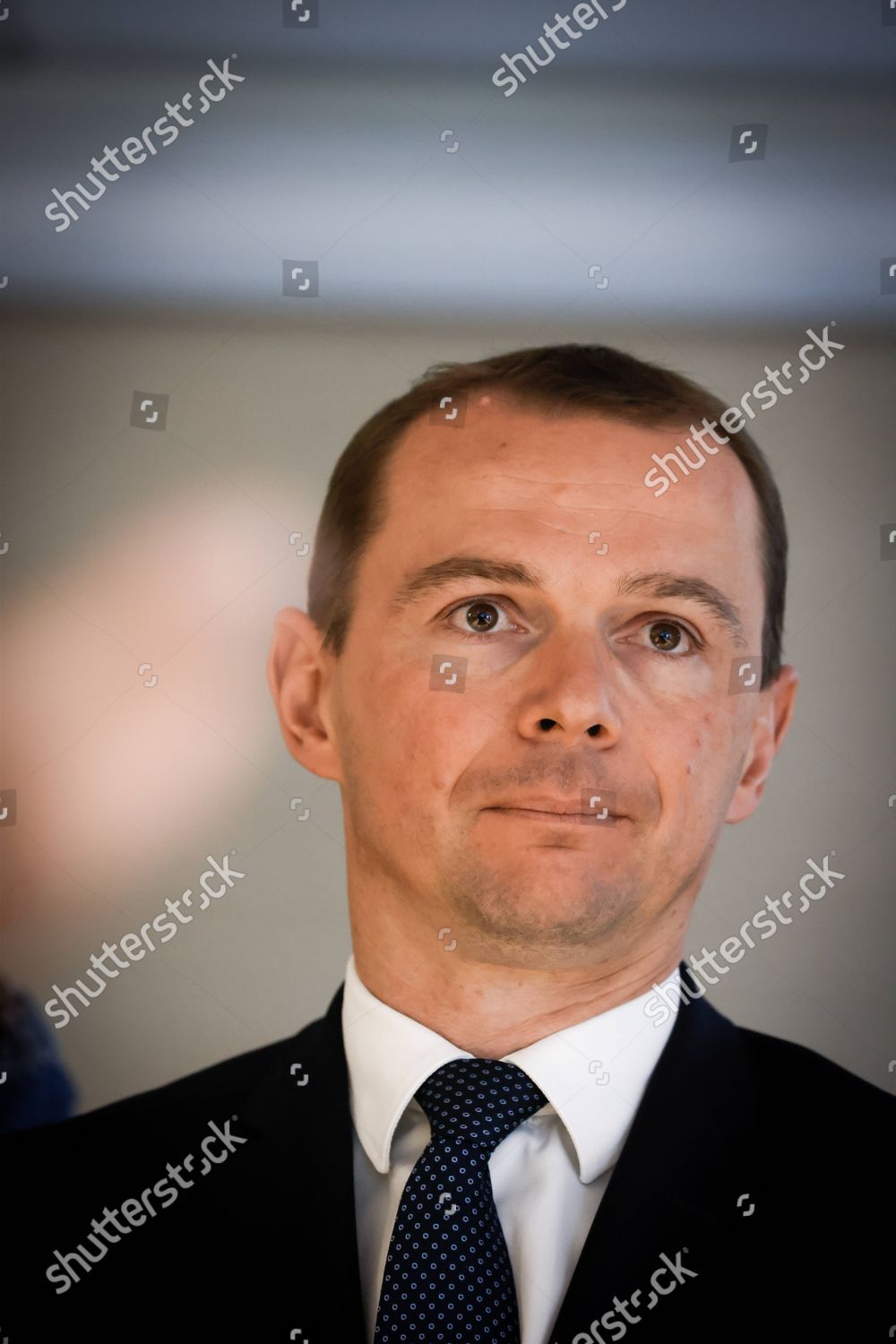 Olivier Dussopt Minister Labour Full Employment Editorial Stock Photo 