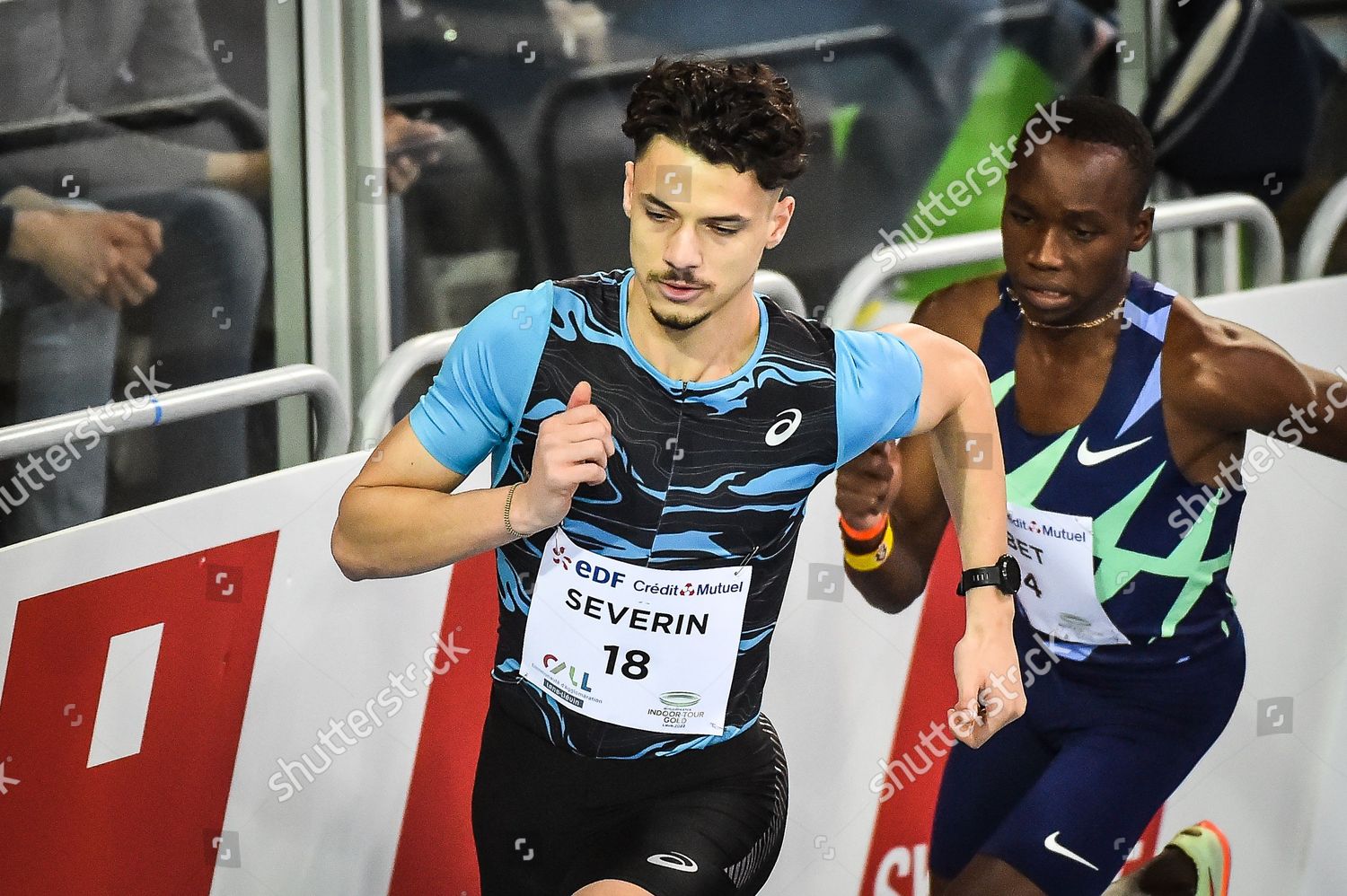 Romain Severin France During World Athletics Editorial Stock Photo