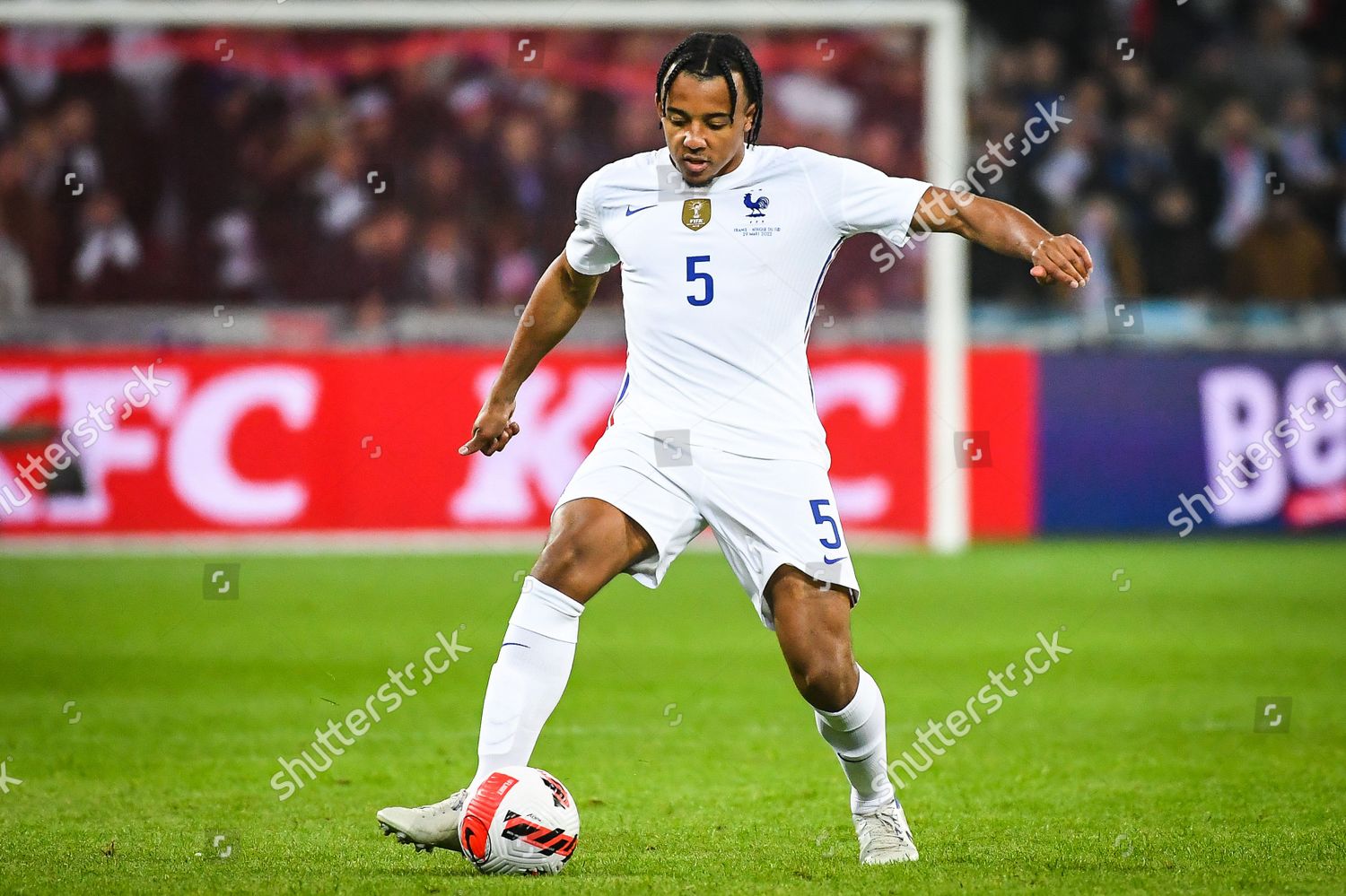 Jules Kounde France During International Friendly Editorial Stock Photo ...