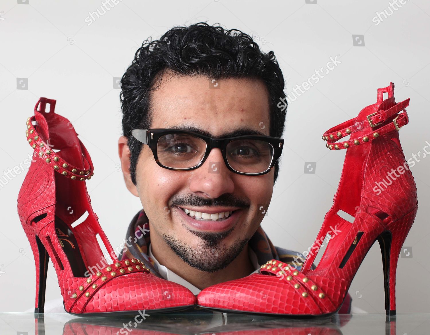 London Based Emirati Shoe Designer Sultan Editorial Stock Photo Stock