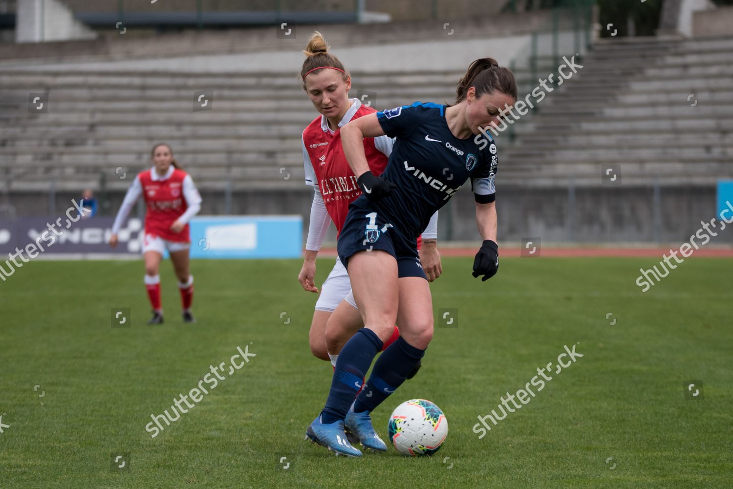 Darya Kravets Stade De Reims Gaetane Editorial Stock Photo - Stock ...