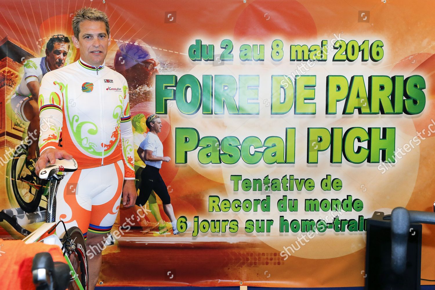 Pascal Pich During World Record Attempt Editorial Stock Photo - Stock ...
