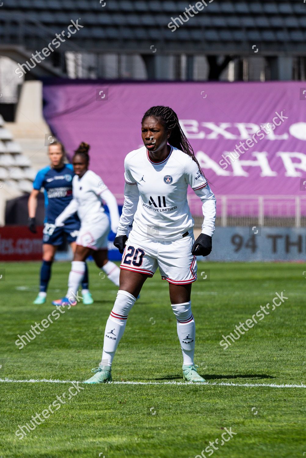 Aminata Diallo Paris Saint Germain Reacts Editorial Stock Photo Stock