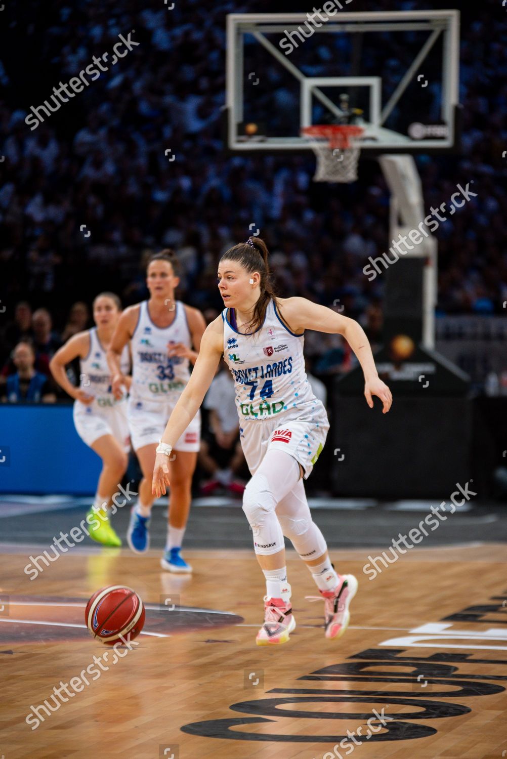 Marie Eve Paget Basket Landes Controls Editorial Stock Photo Stock
