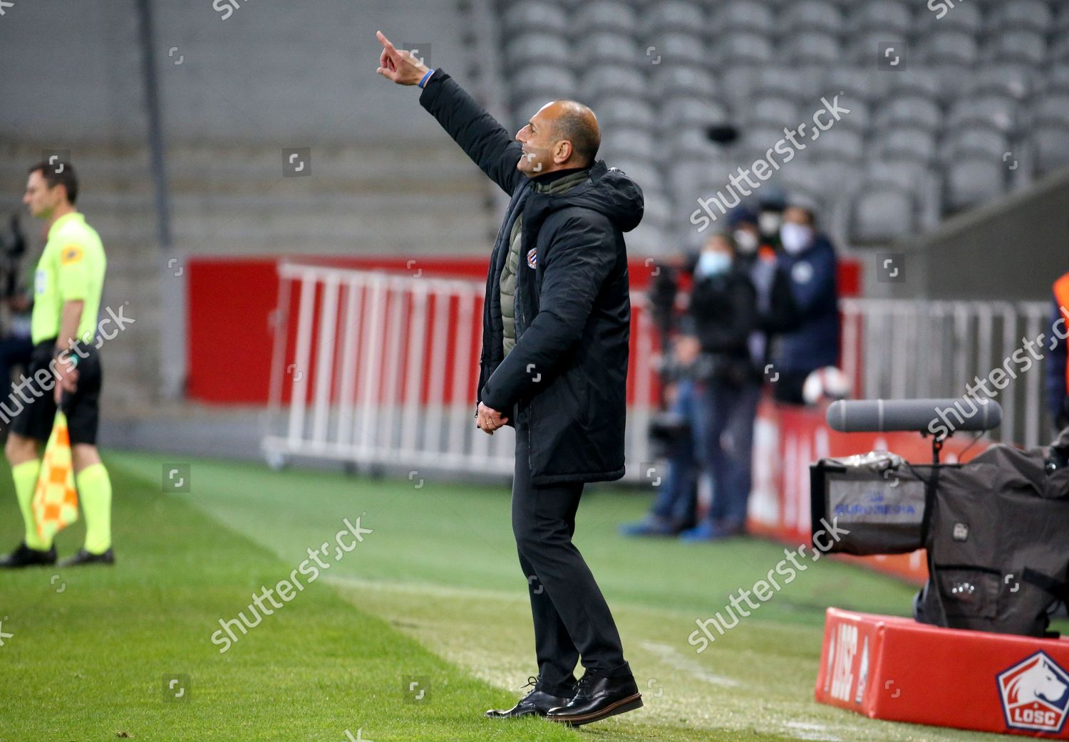 Coach Montpellier Hsc Michel Der Zakarian Editorial Stock Photo - Stock ...