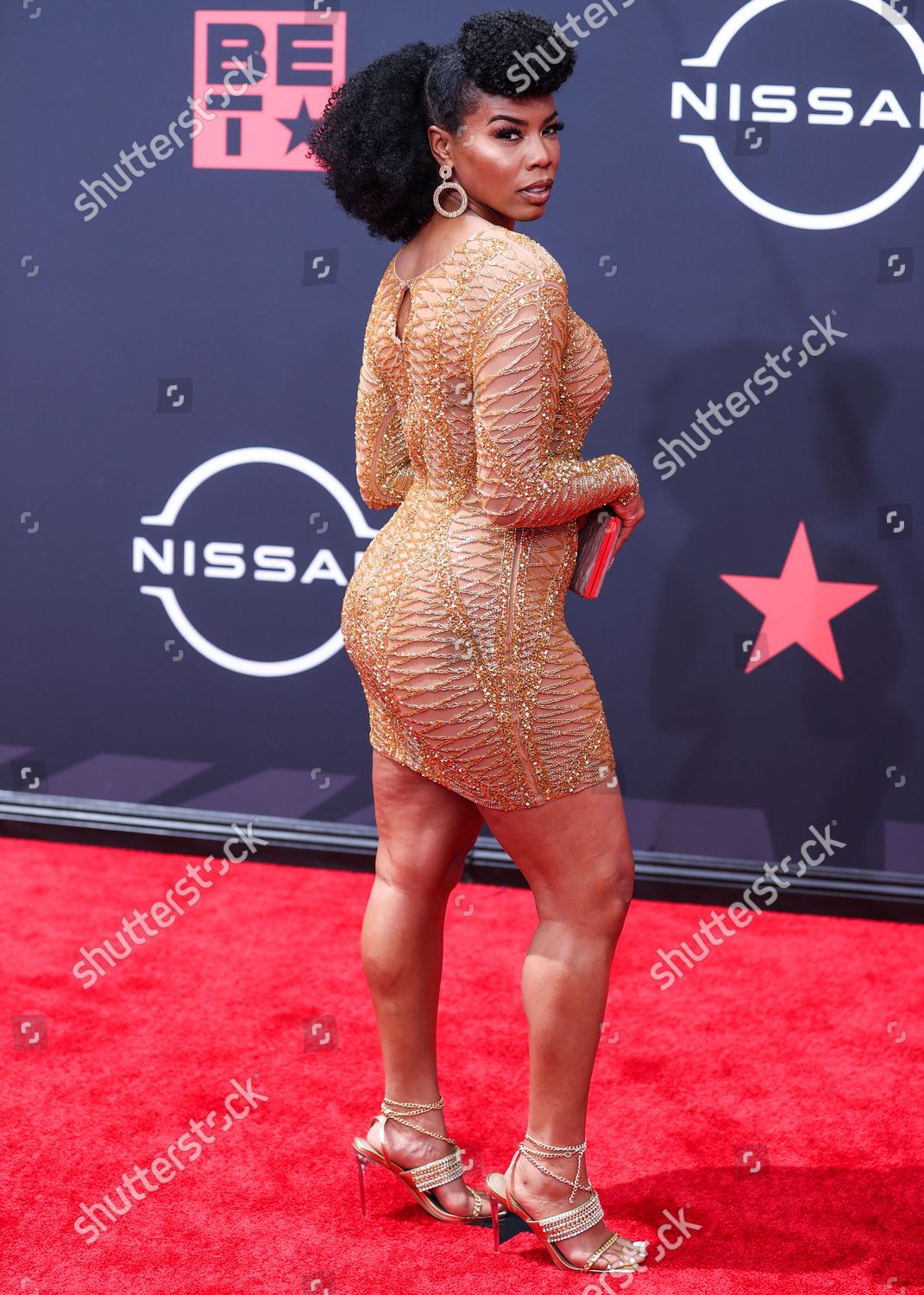 Brandee Evans Arrives Bet Awards 2022 Editorial Stock Photo Stock
