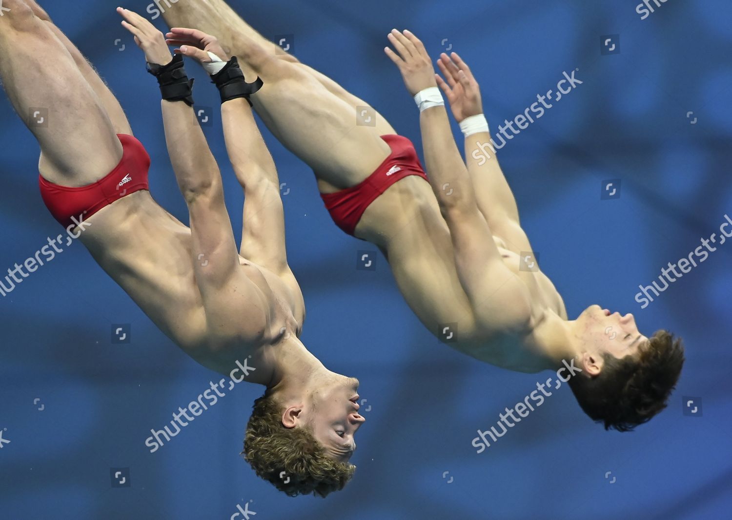 Rylan Wiens Nathan Zsombormurray Canada Compete Editorial Stock Photo