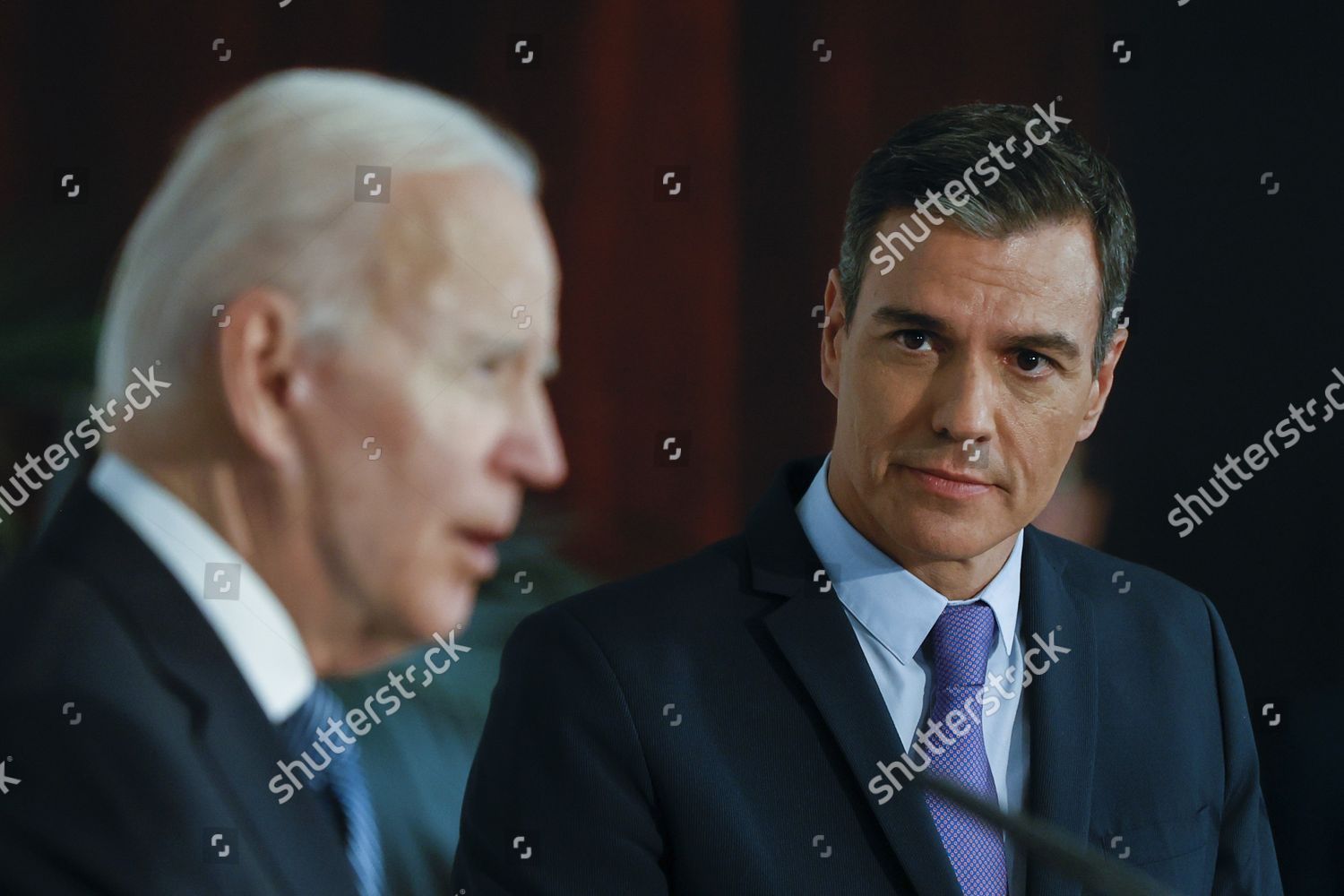 Spains Prime Minister Pedro Sanchez R Editorial Stock Photo Stock   Shutterstock 13009144r 