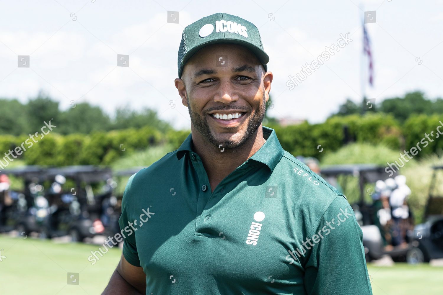 Golden Tate Attends Icons Series Inaugural Editorial Stock Photo