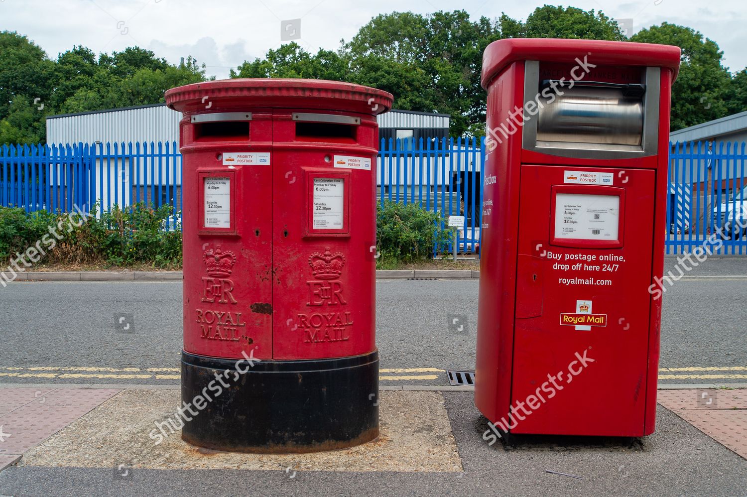 Royal Mail Sorting Office Maidenhead Royal Editorial Stock Photo