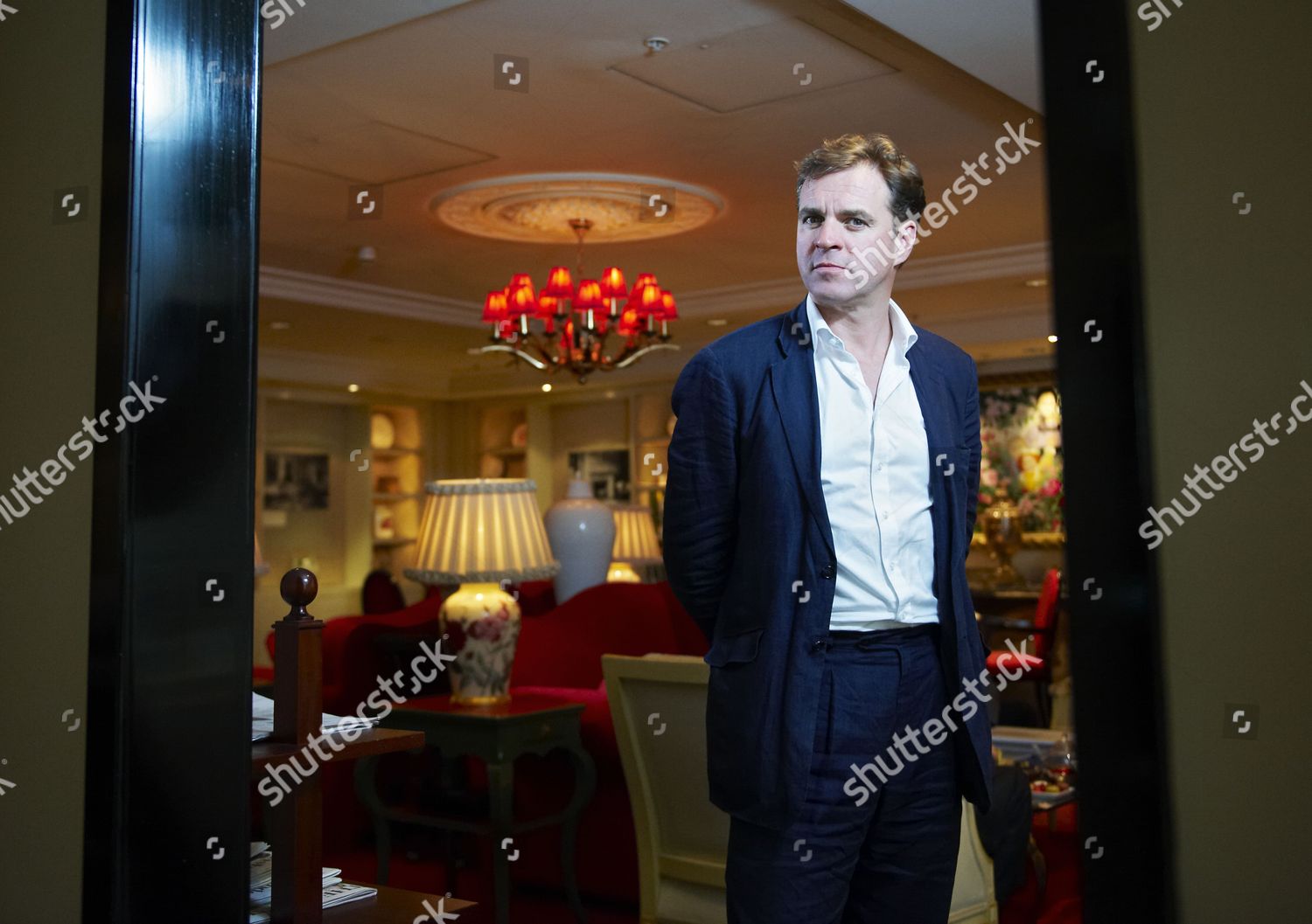 Niall Ferguson British Historian London Britain Editorial Stock Photo