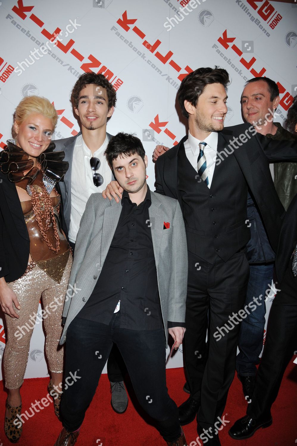 Sally Singleton Robert Sheehan Guest Ben Barnes Editorial Stock