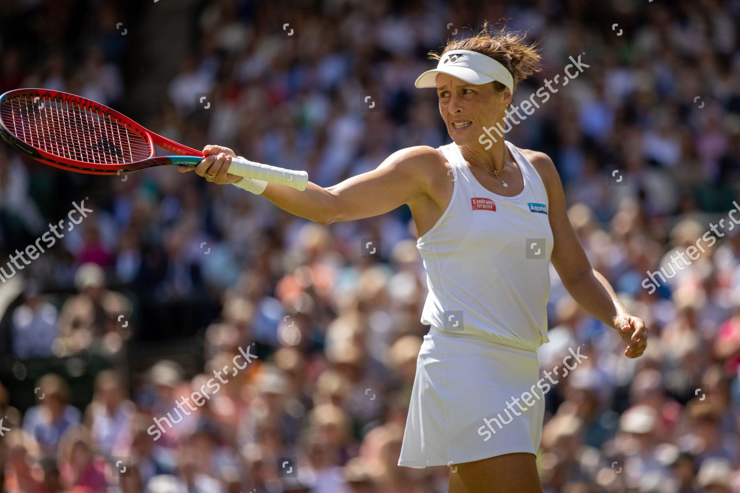 Tatjana Maria During Her Semi Final Editorial Stock Photo - Stock Image